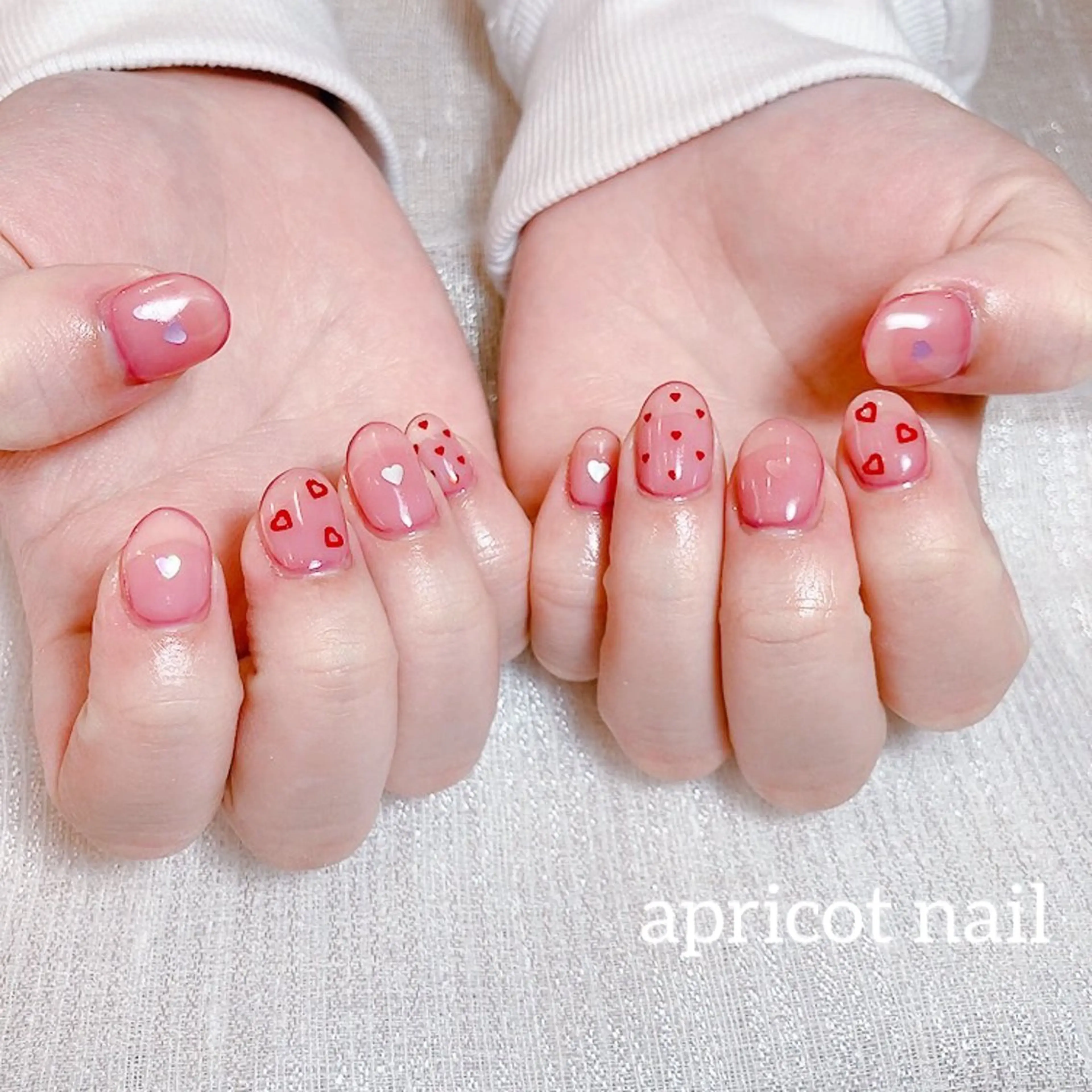 ネイル ハンドネイル apricot nailのネイルデザイン
