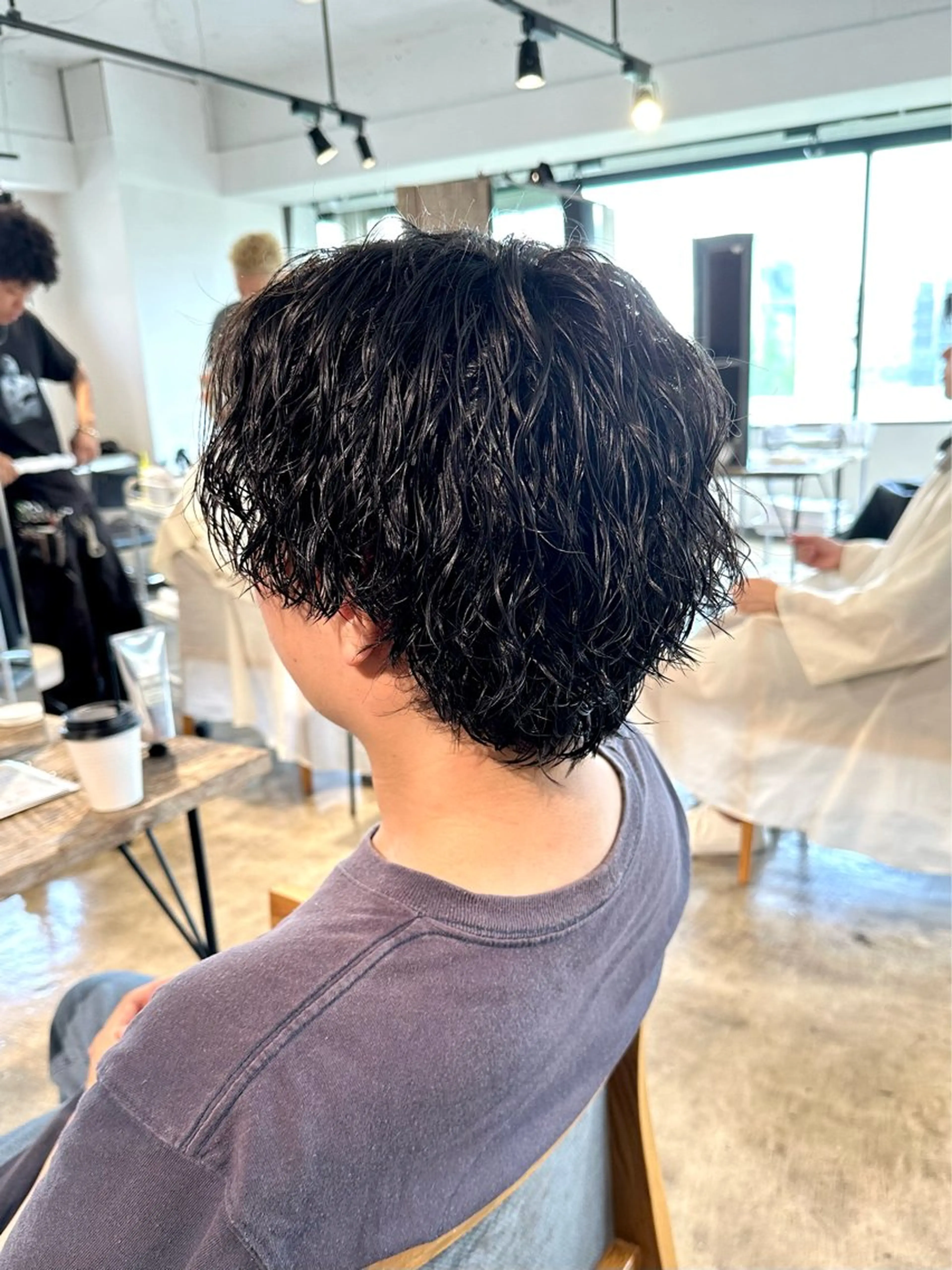 メンズ メンズパーマ カット パーマ トリートメント 骨格補正施術/メンズ 専門美容師/YUYAのヘアスタイル