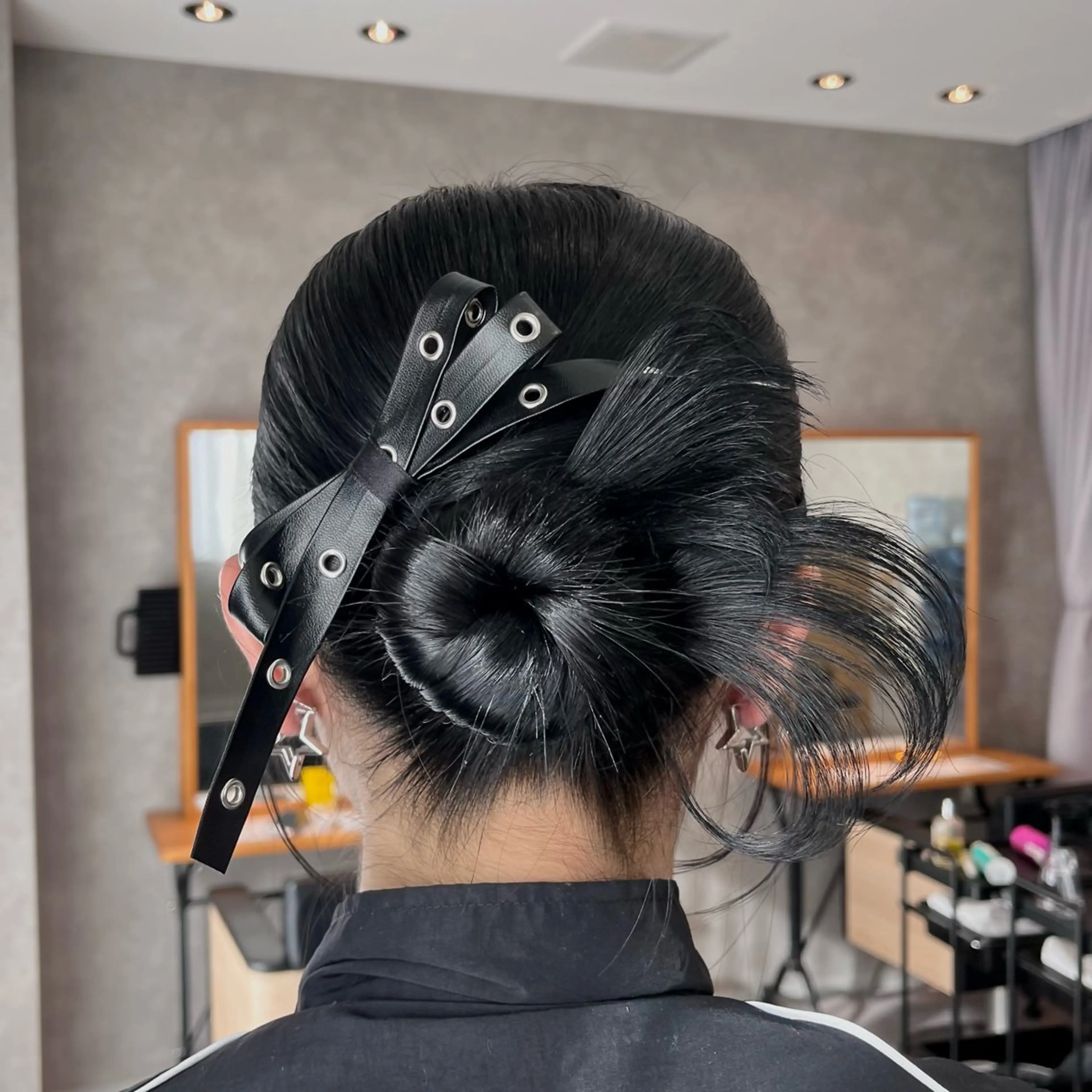 ヘアアレンジ ヘアセット 野沢 知花のヘアスタイル