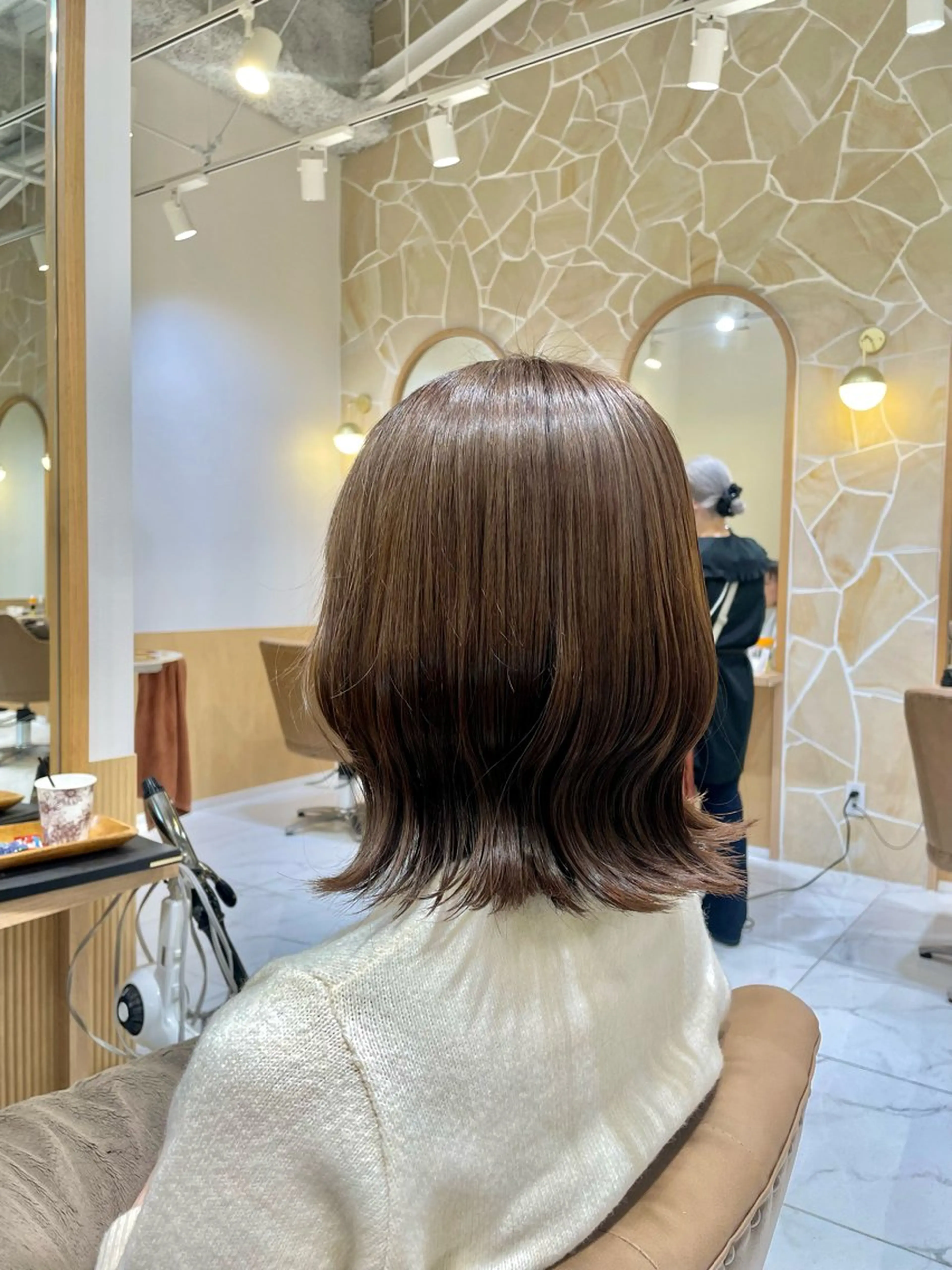 ミディアム 辻 雅也のヘアスタイル