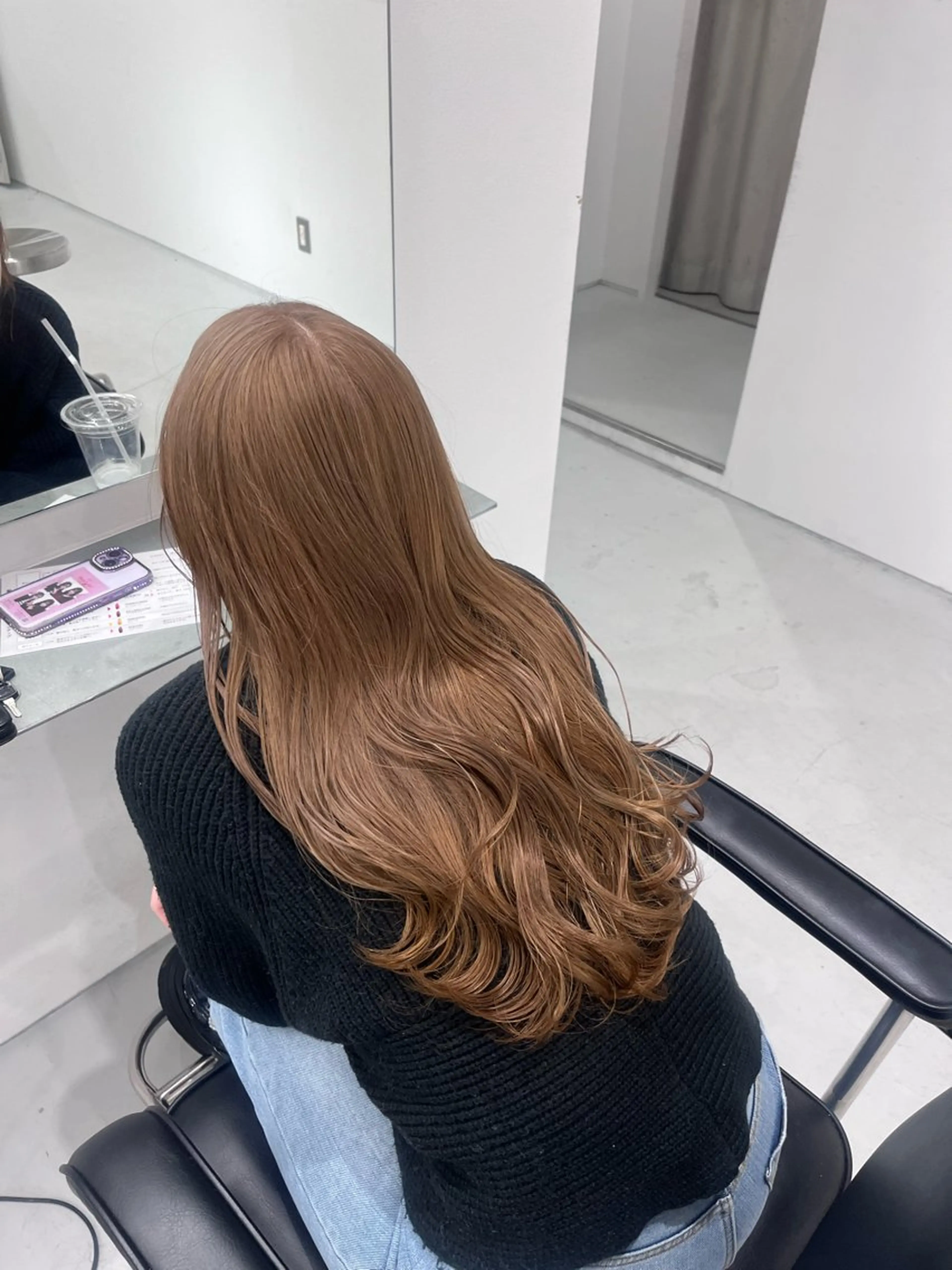 ロング カラー ベージュカラー ベージュカラー/ 新潟/万代/なお🎀のヘアスタイル