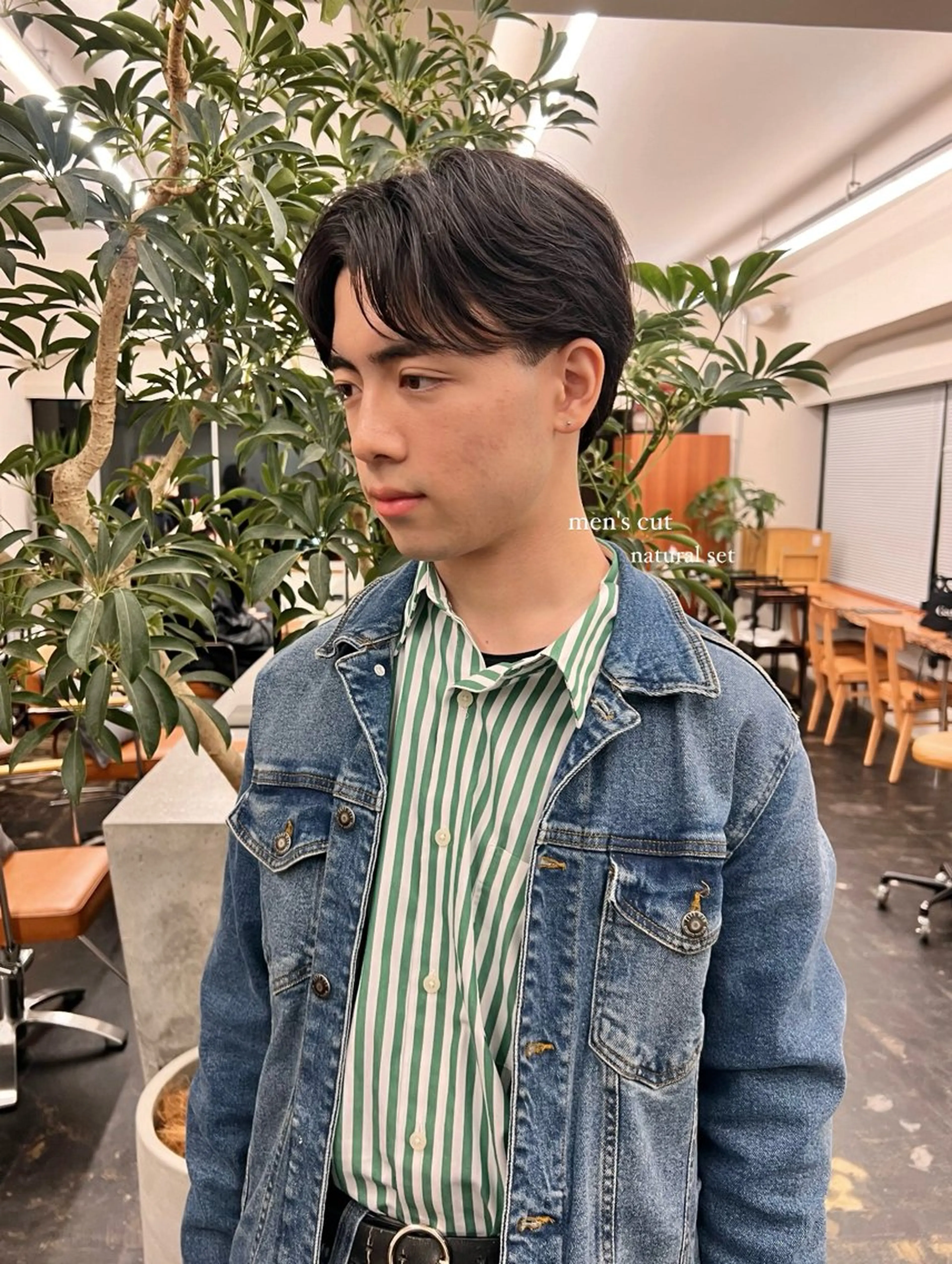 メンズカットの写真