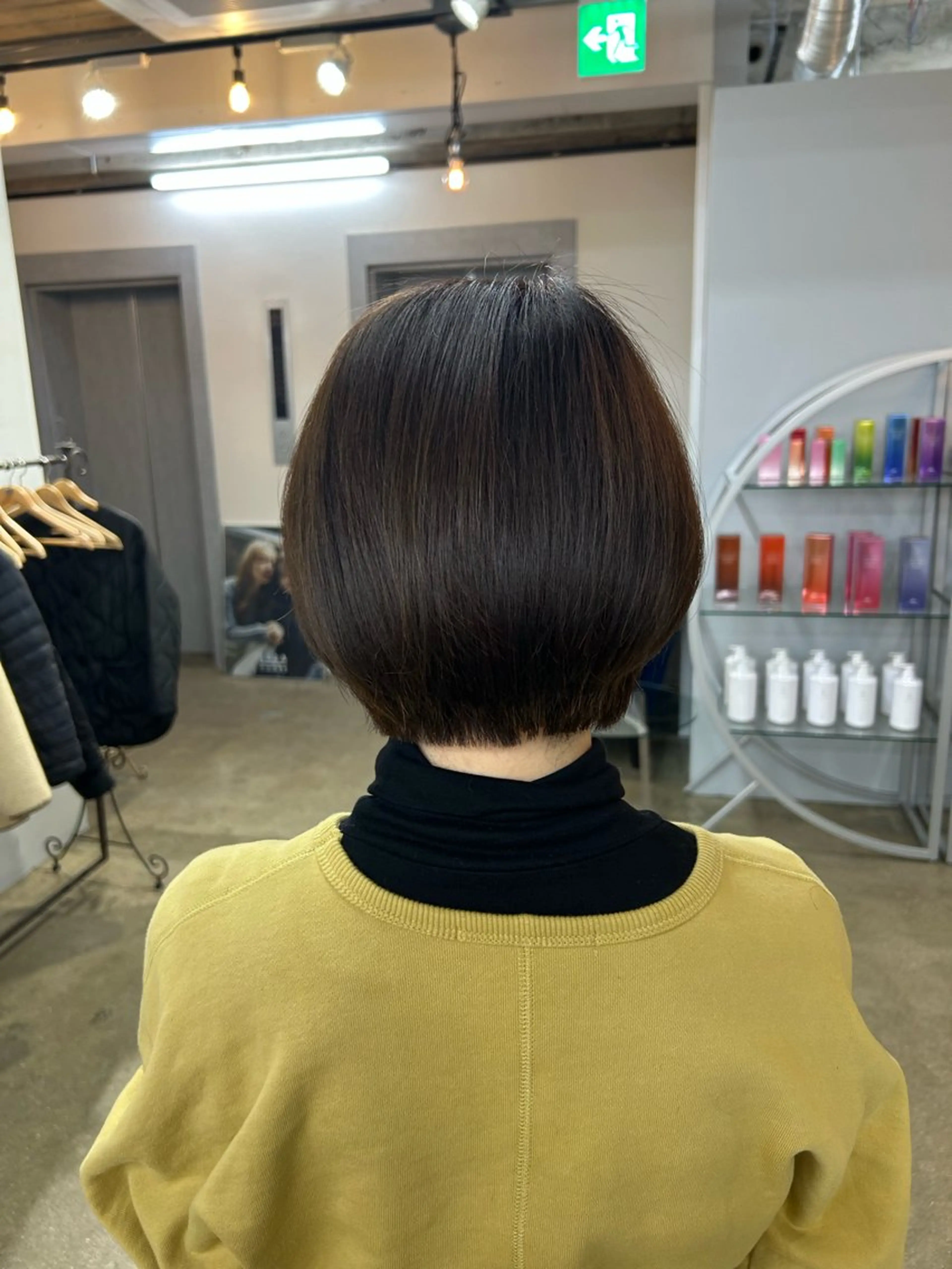 ショート サワムラ ソナタのヘアスタイル