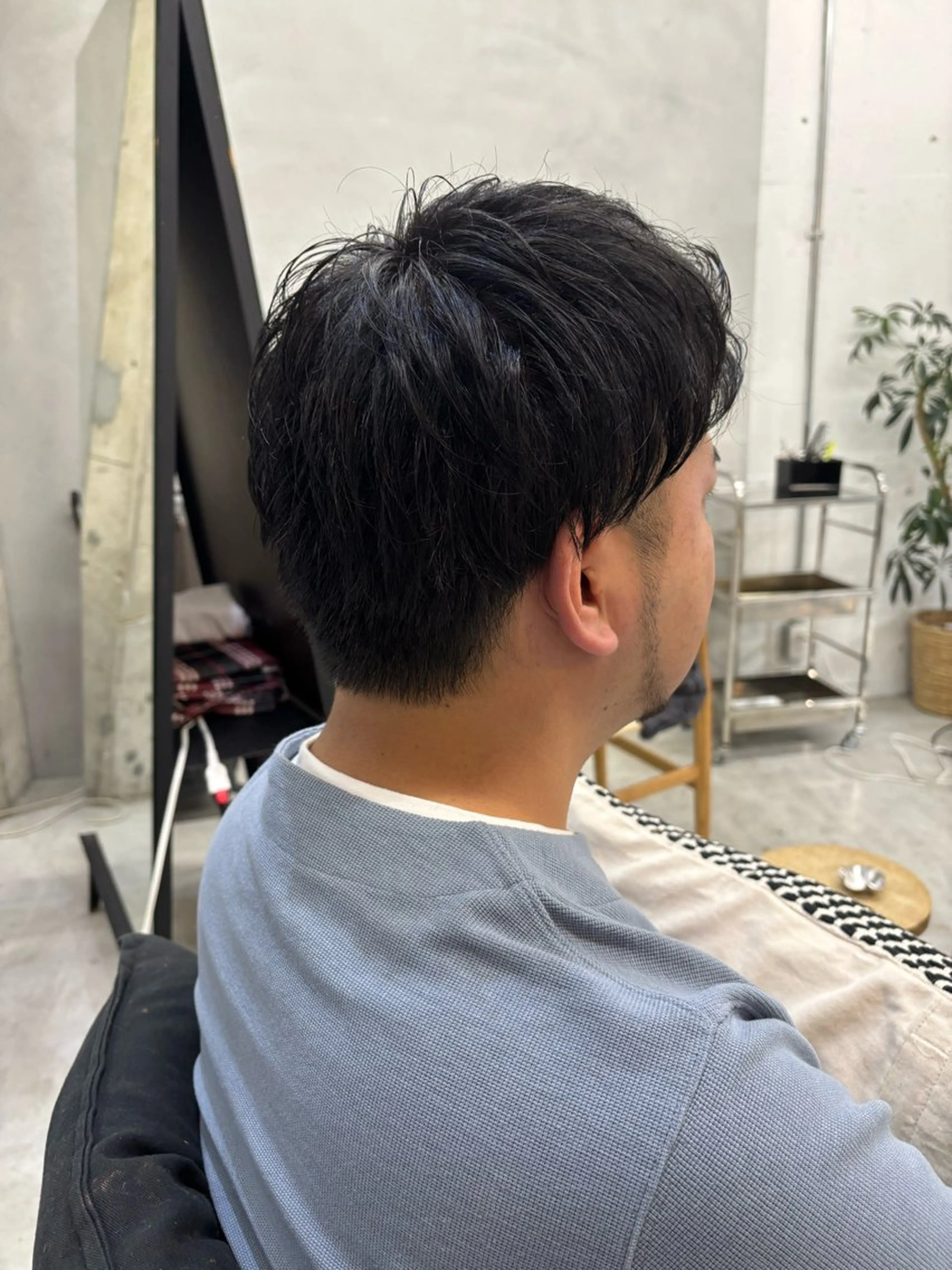 メンズ 刈り上げ MUKU所属・fuka モデル募集のヘアスタイル