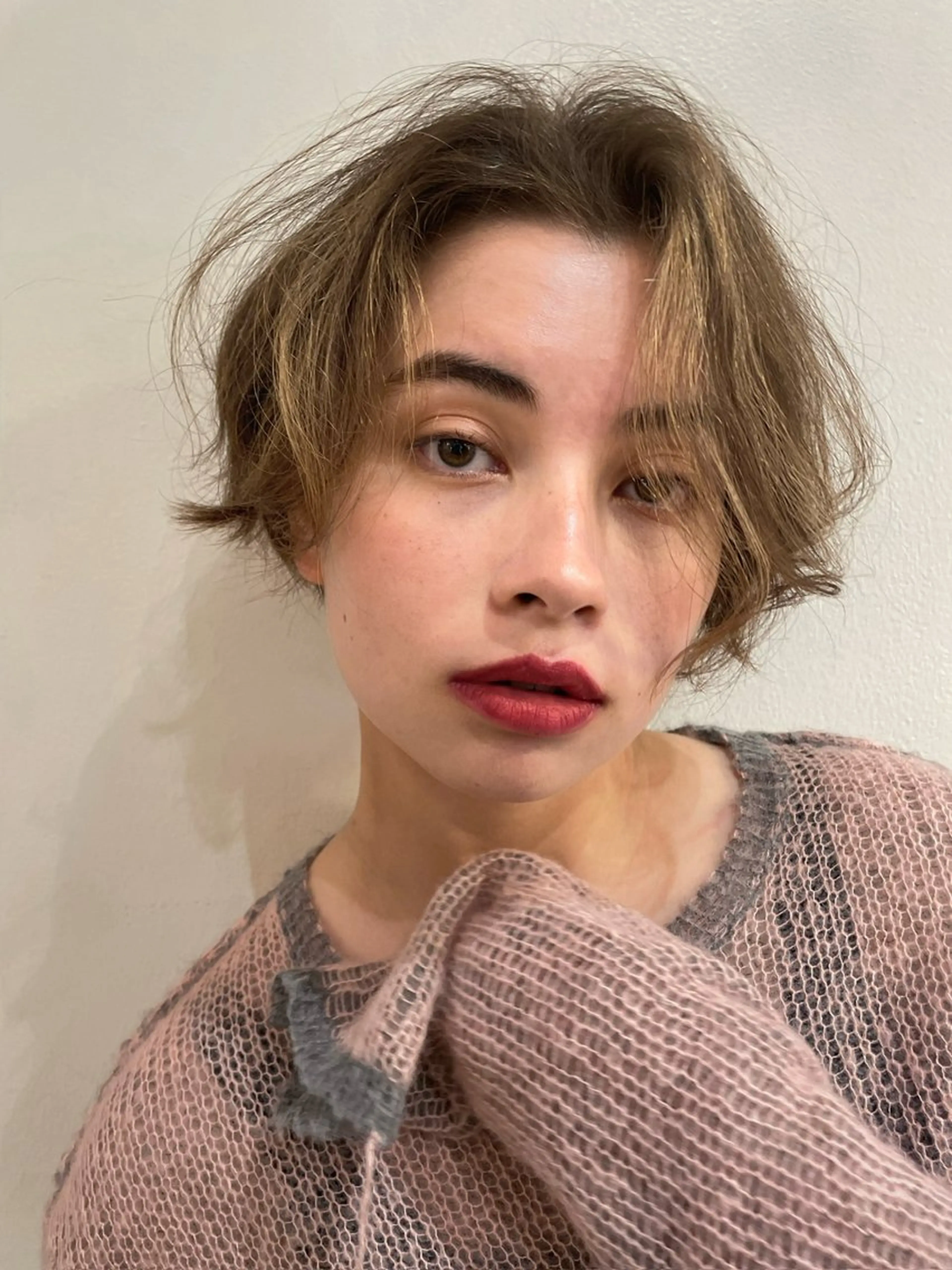 ショート MINX 野村実莉 カット/パーマのヘアスタイル