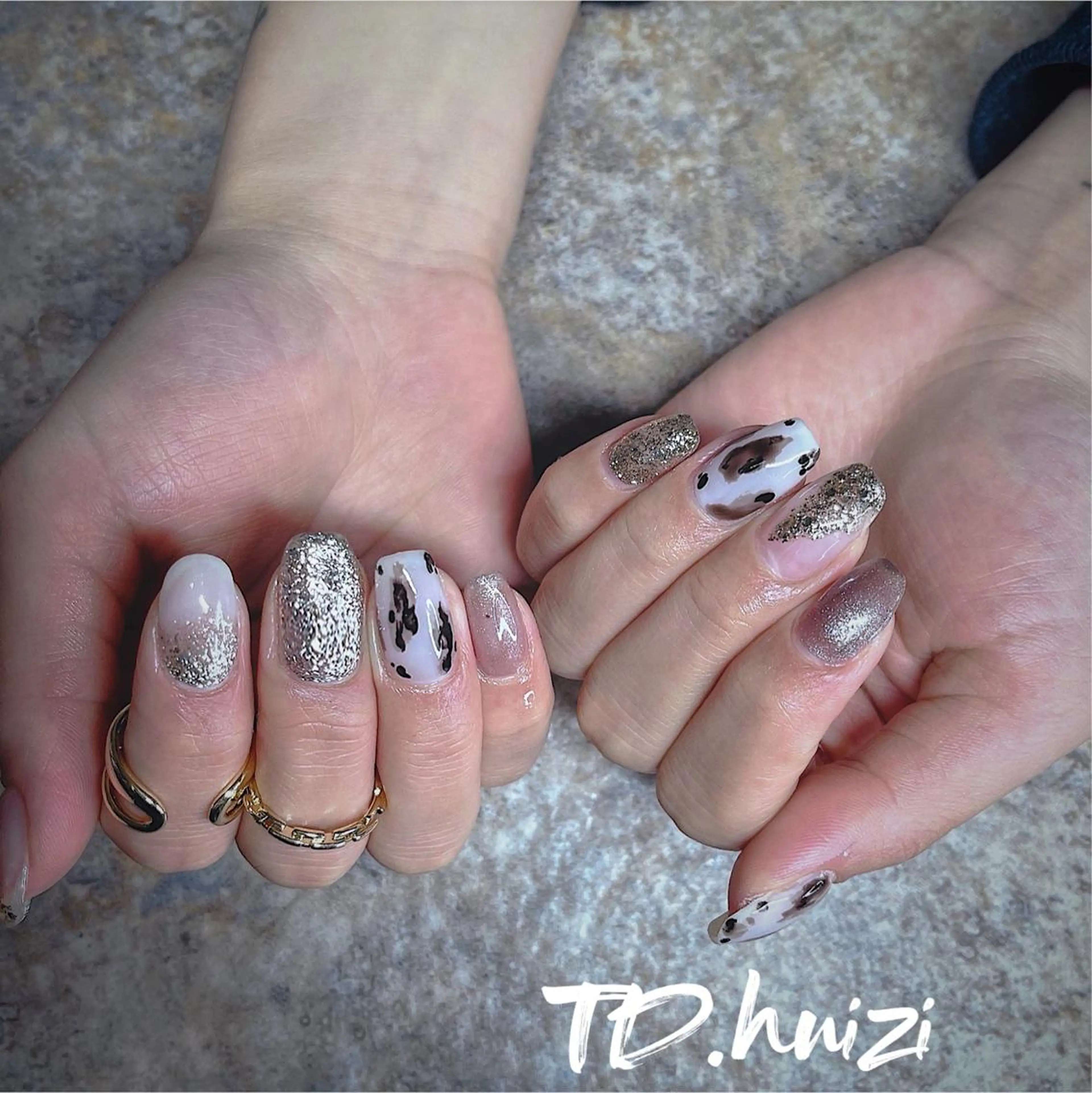 ミディアム めぐみのネイルサロン 惠のネイルデザイン