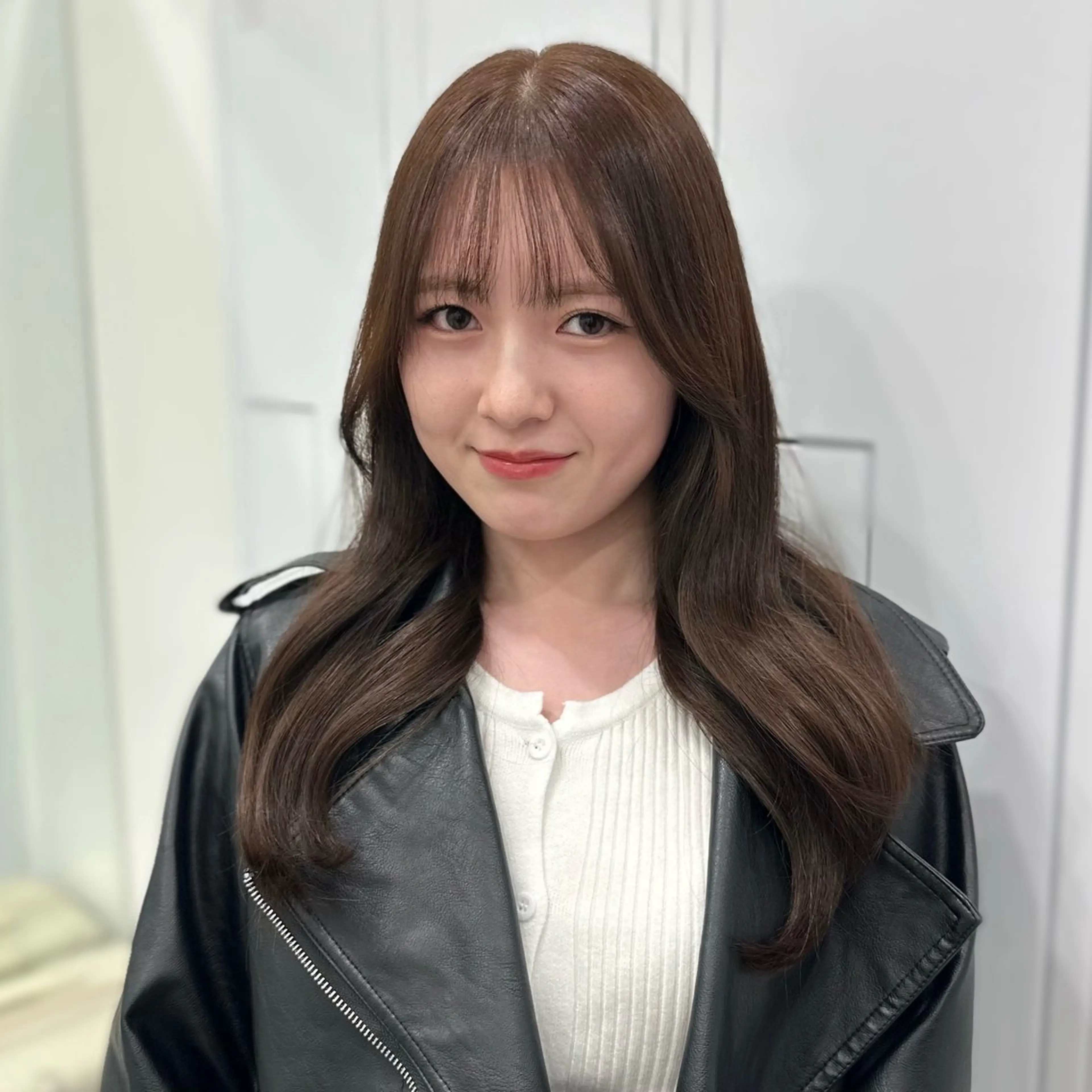 カラー ヘアカラー トリートメント ヘアセット 秋永 鈴のヘアスタイル