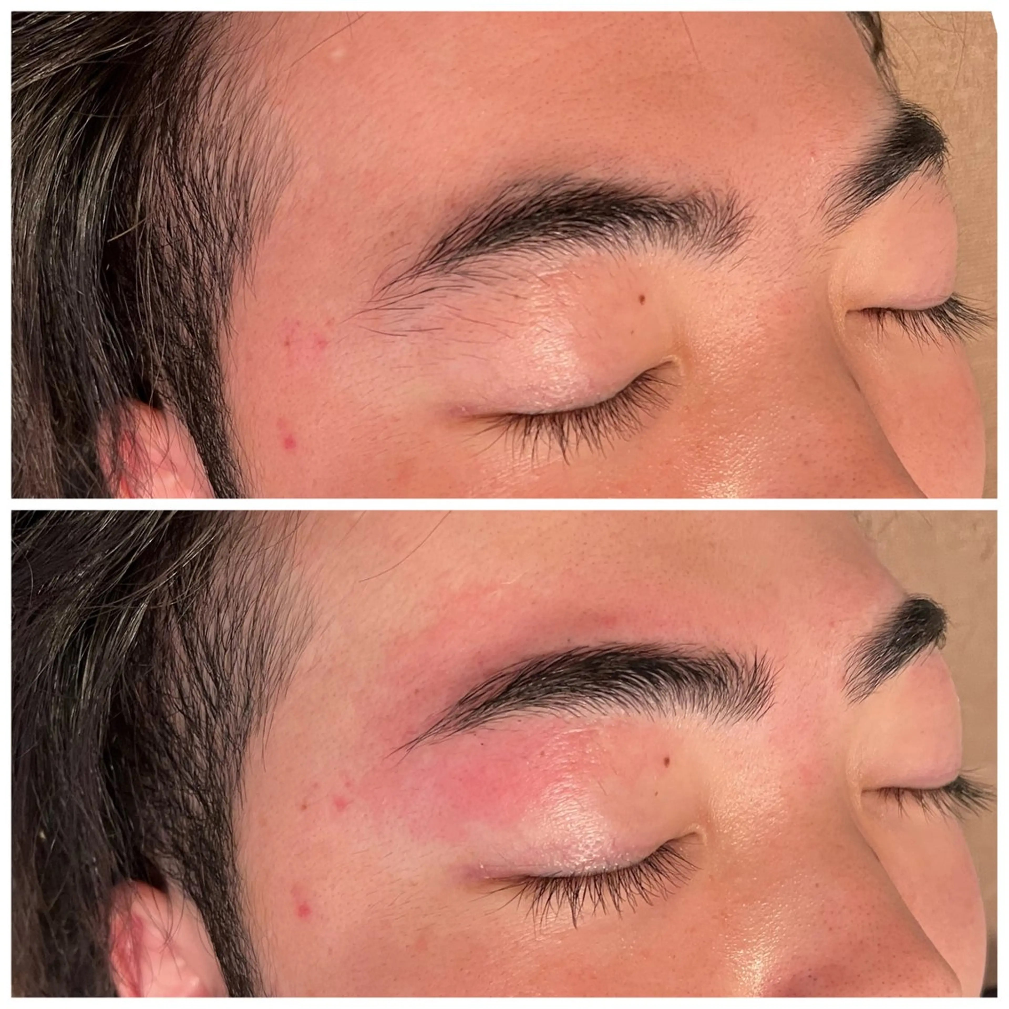 メンズ アイブロウ ワックス脱毛 眉カット その他(アイブロウ) Ｂ&H所属・頭痛•肩こり専門/ 眉サロンB&H心斎橋のエステ・リラクイメージ