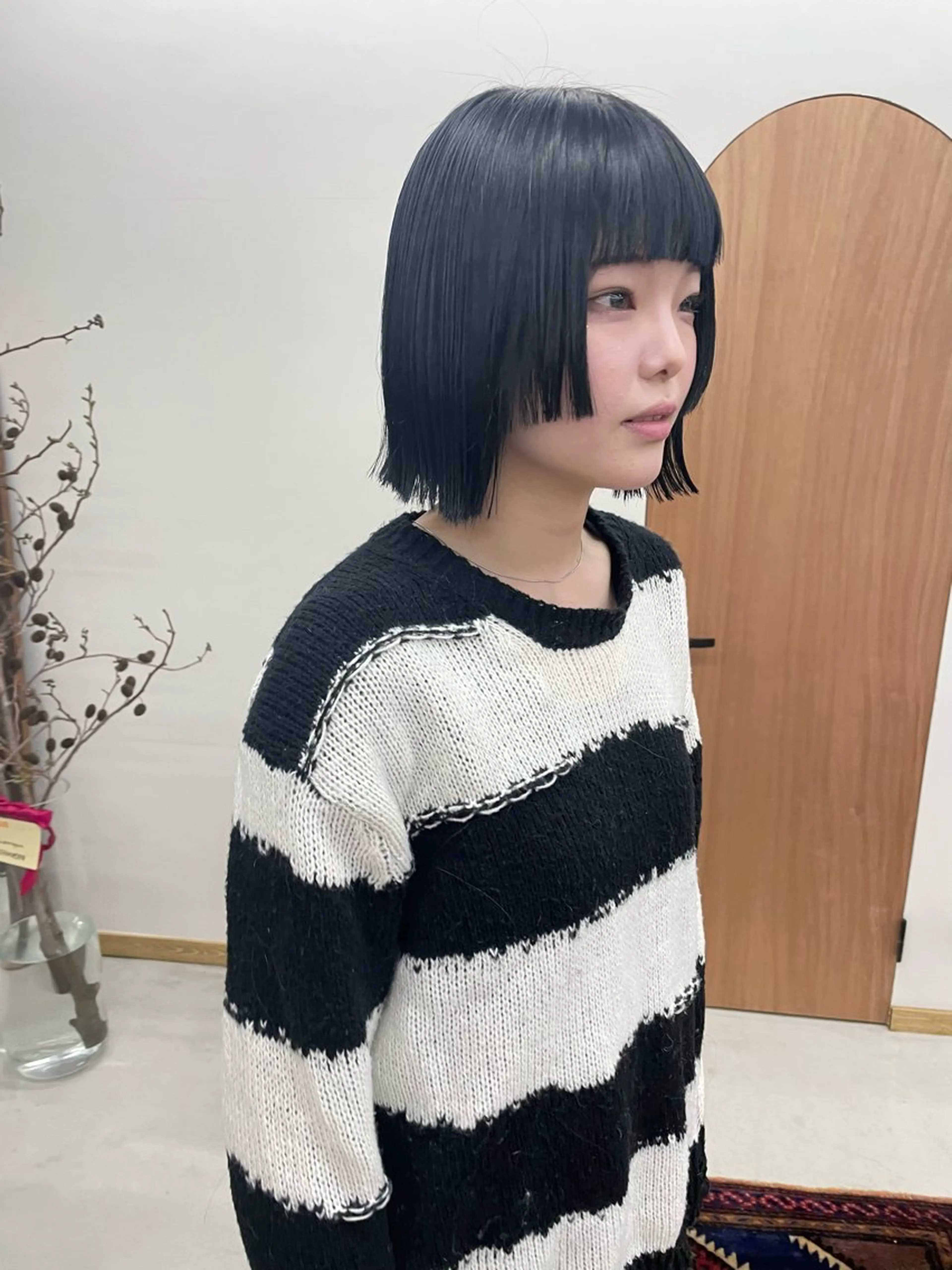 ミディアム カラー パーマ ヘアアレンジ メンズ カット ヘアカラー トリートメント tatsumi/ボブ ウルフ/レイヤーのヘアスタイル