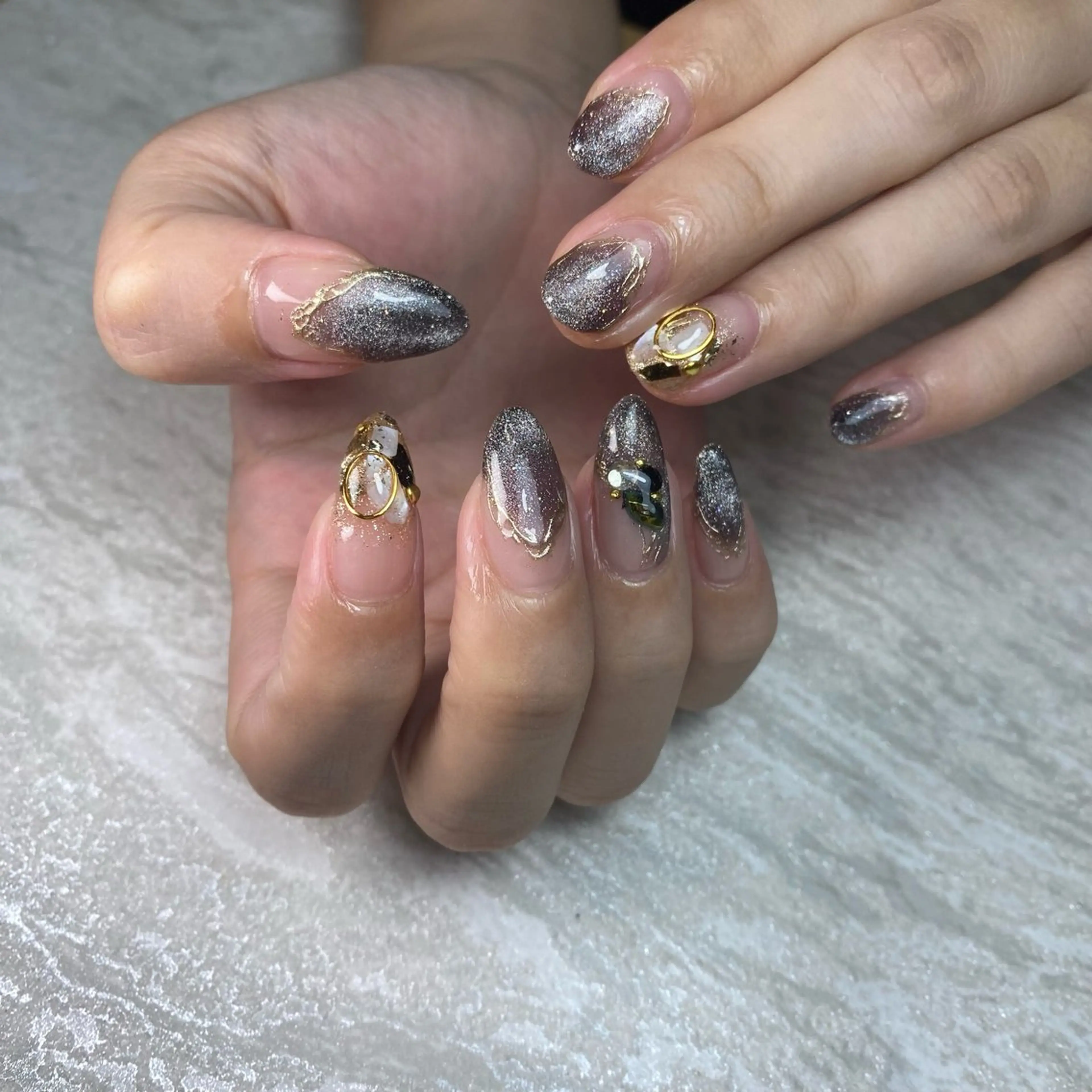 ネイル ハンドネイル nailsalon e'clatのネイルデザイン