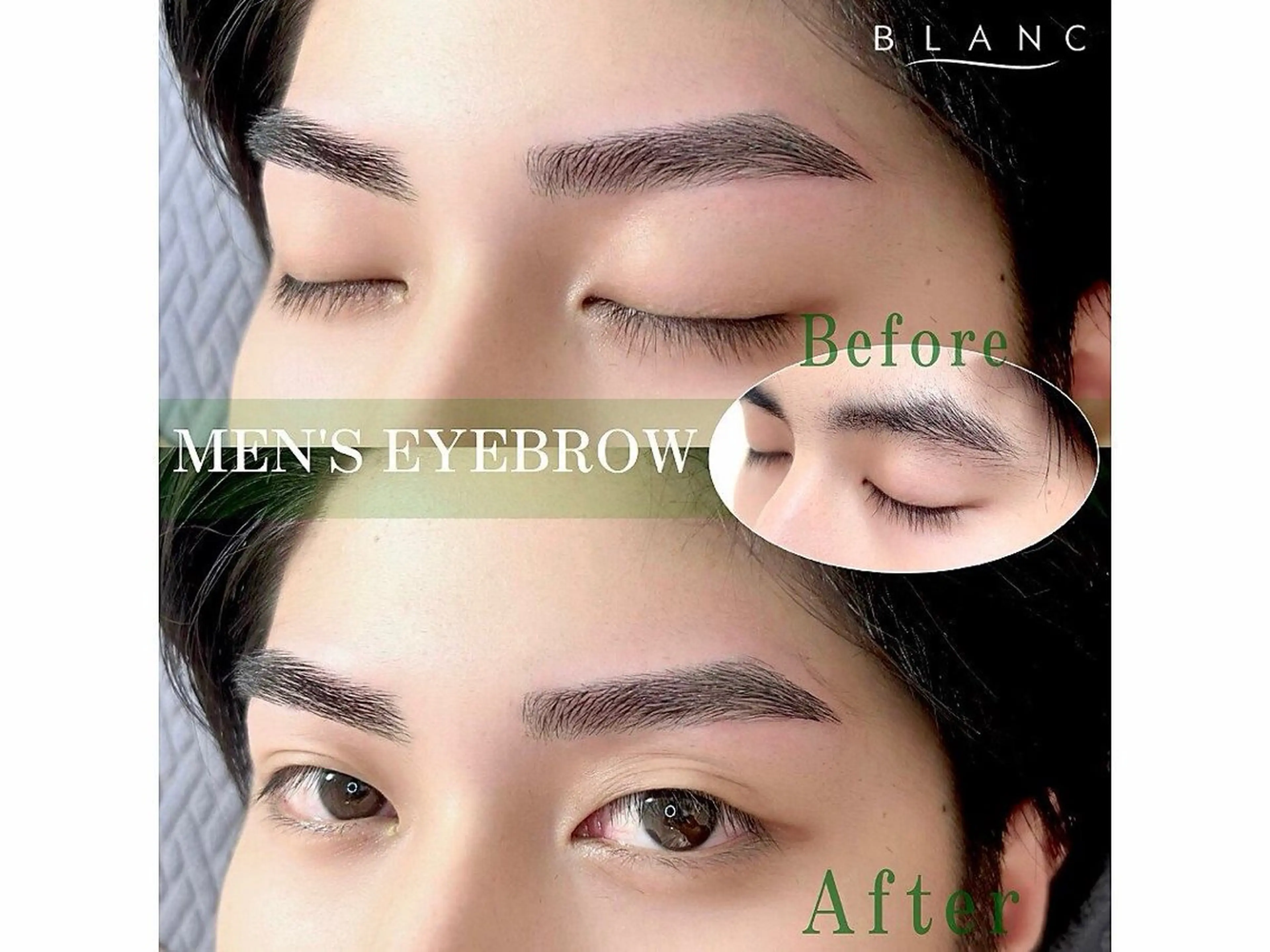 メンズ アイブロウ Blanc ハセガワの眉毛・アイブロウイメージ