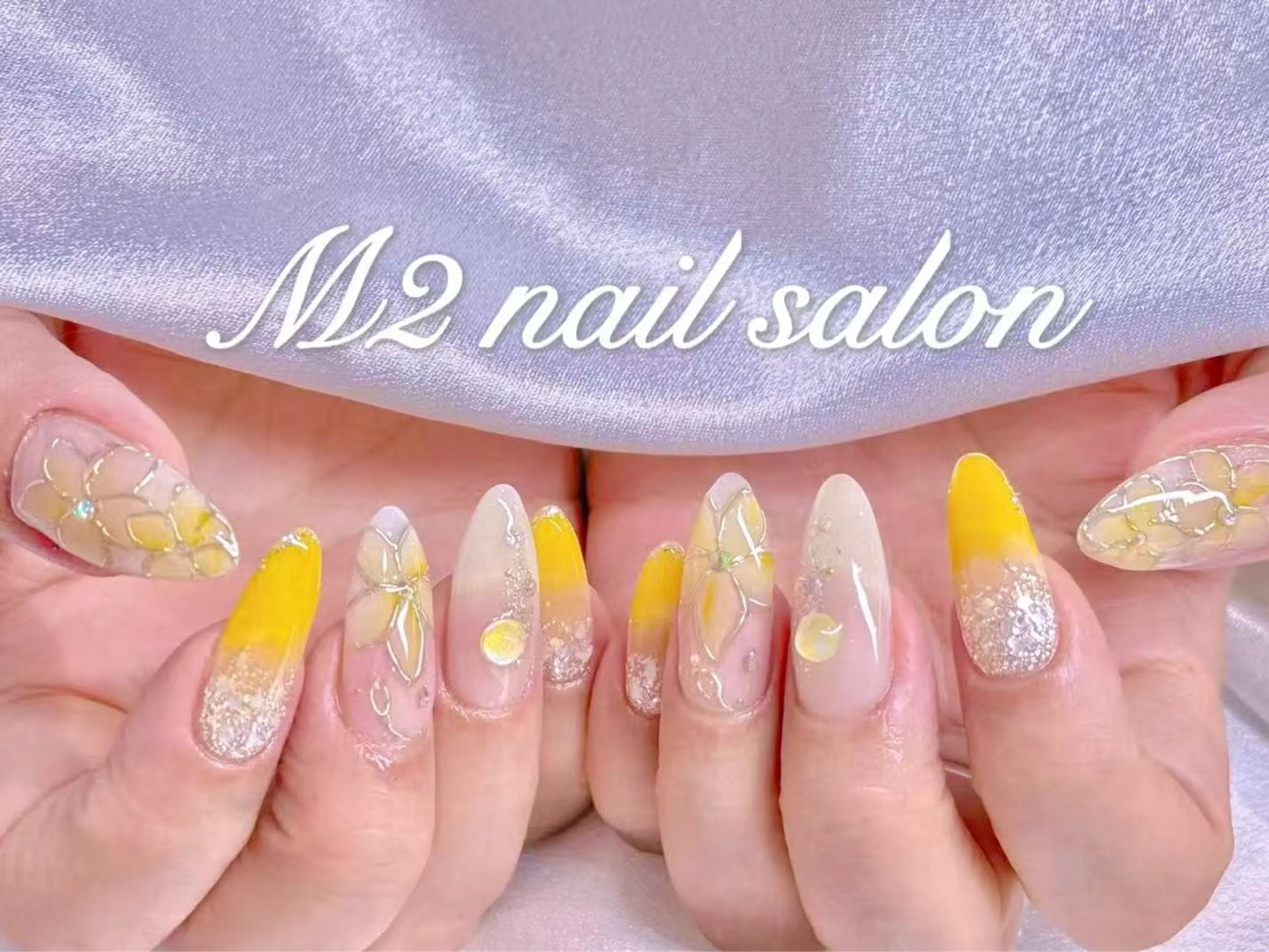 ネイル 長さだし専門店 M2　rikaのネイルデザイン