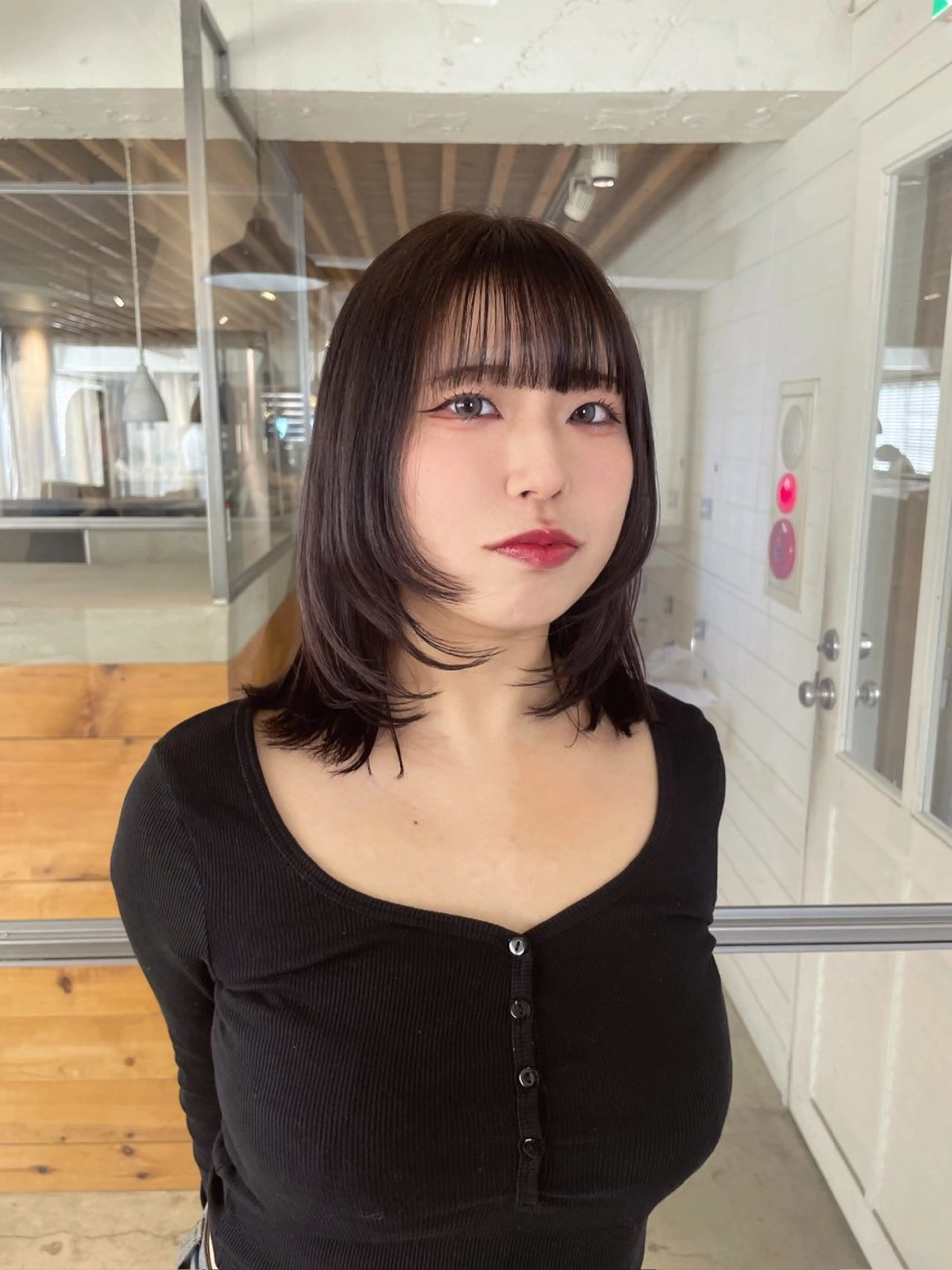 カラー カット ヘアカラー ユイナ ★暖色/レイヤー★のヘアスタイル