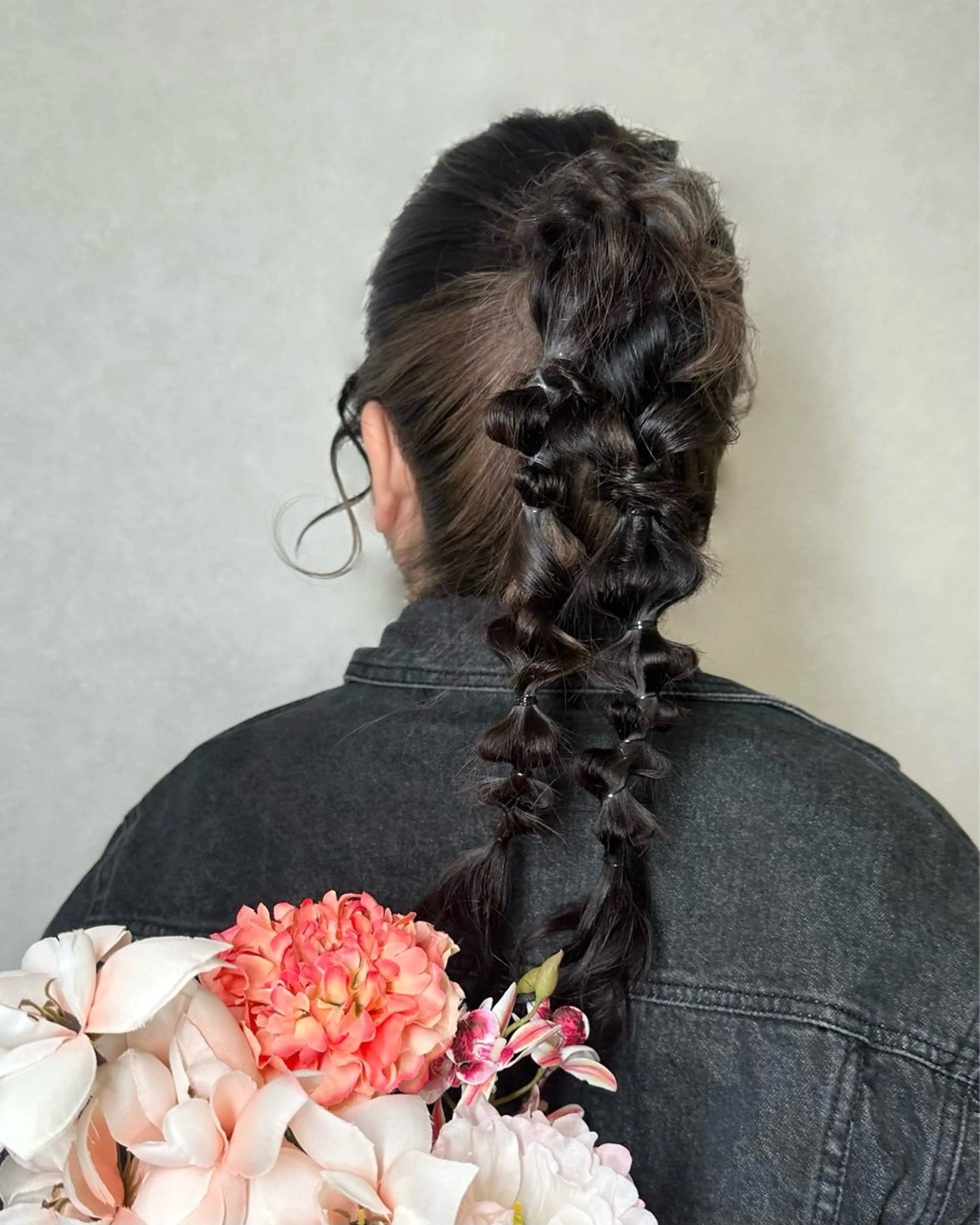 ロング ヘアアレンジ ポニーテール hair make applause.所属・小賀 栞奈のヘアスタイル