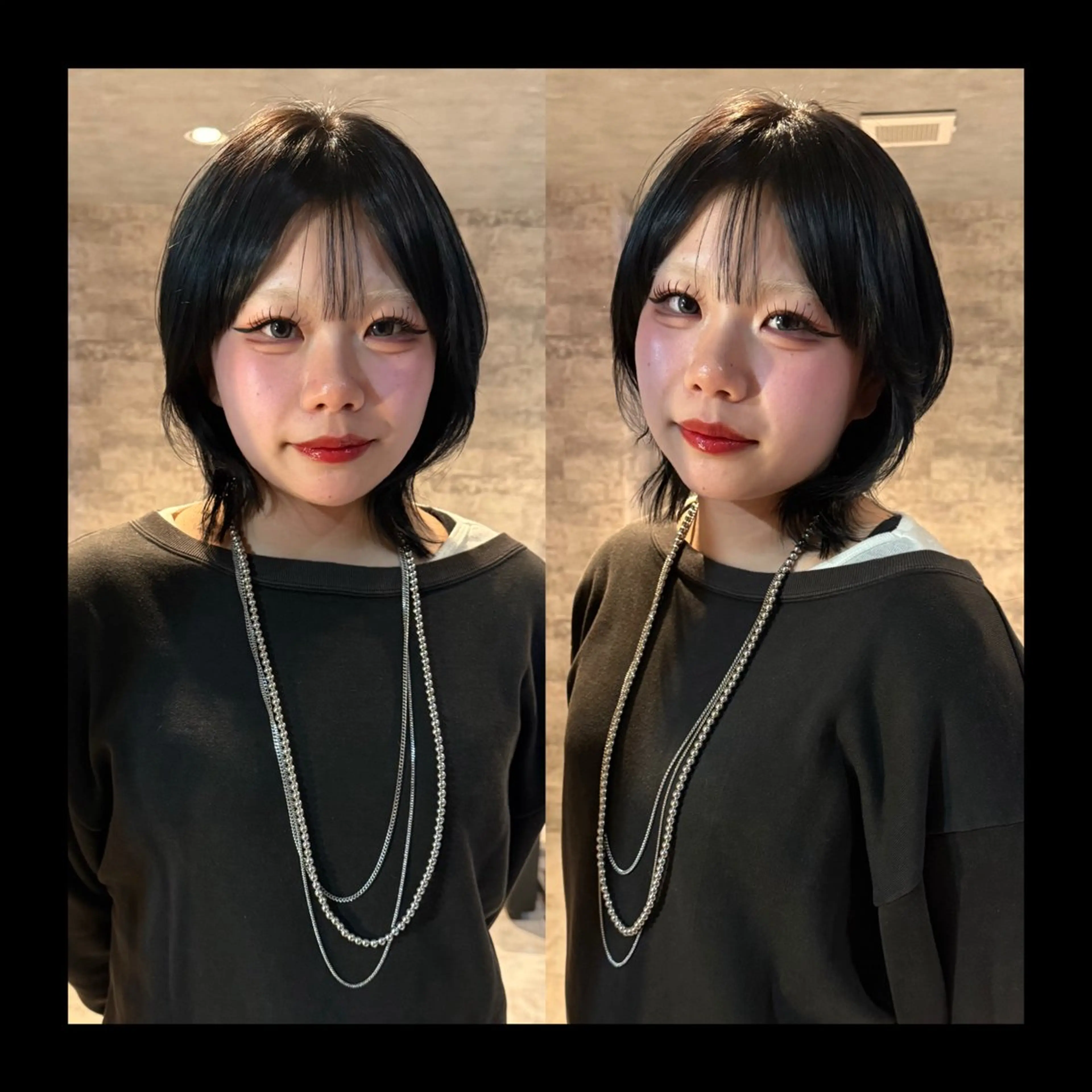 ショート カラー 似合わせカット カット ヘアカラー トリートメント mai / linoah˚✧のヘアスタイル