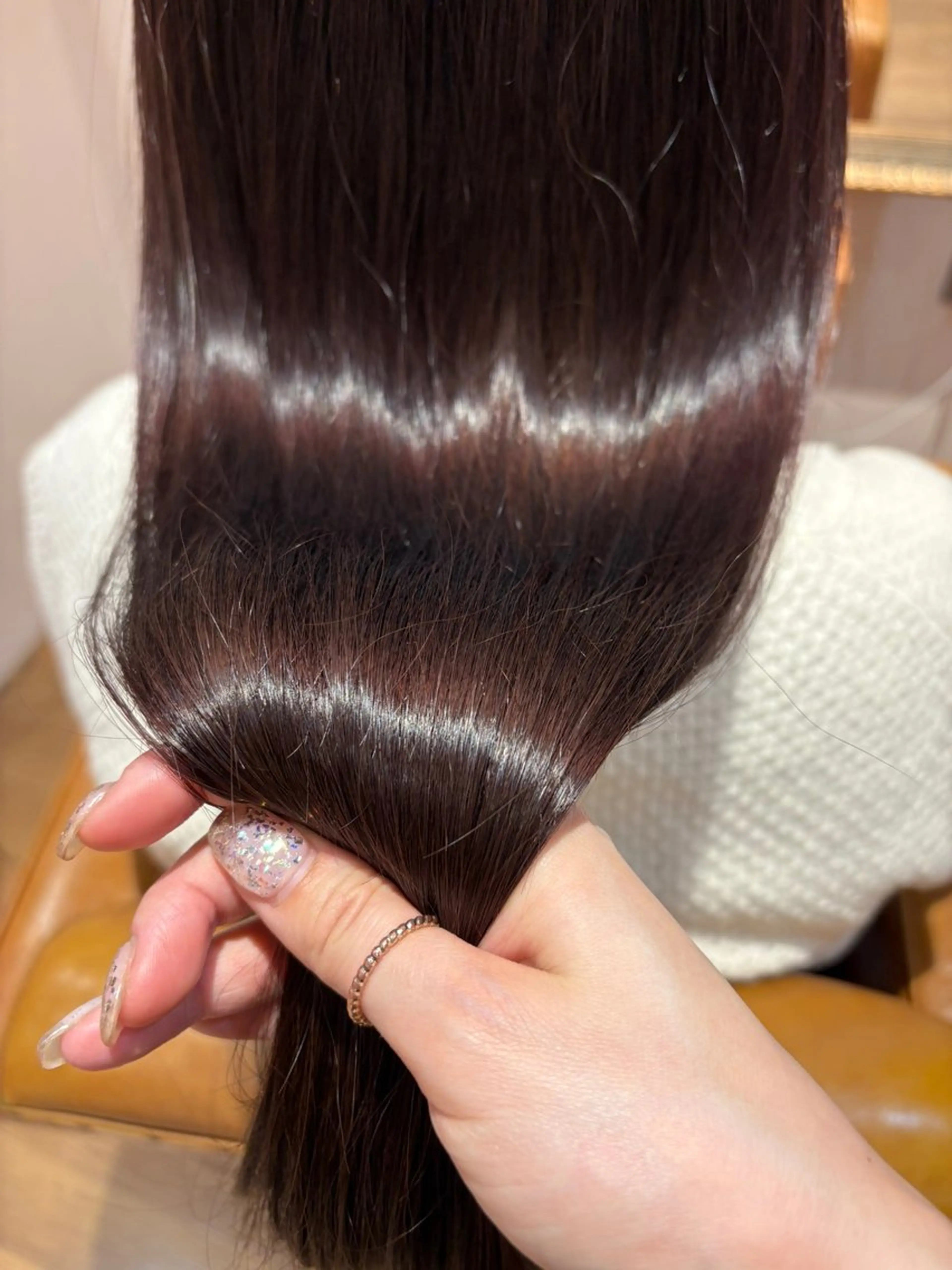 ロング カラー ベージュカラー ブリーチ ラベンダーカラー ラベンダーベージュ Lita所属・Lita MIRI🌱のヘアスタイル