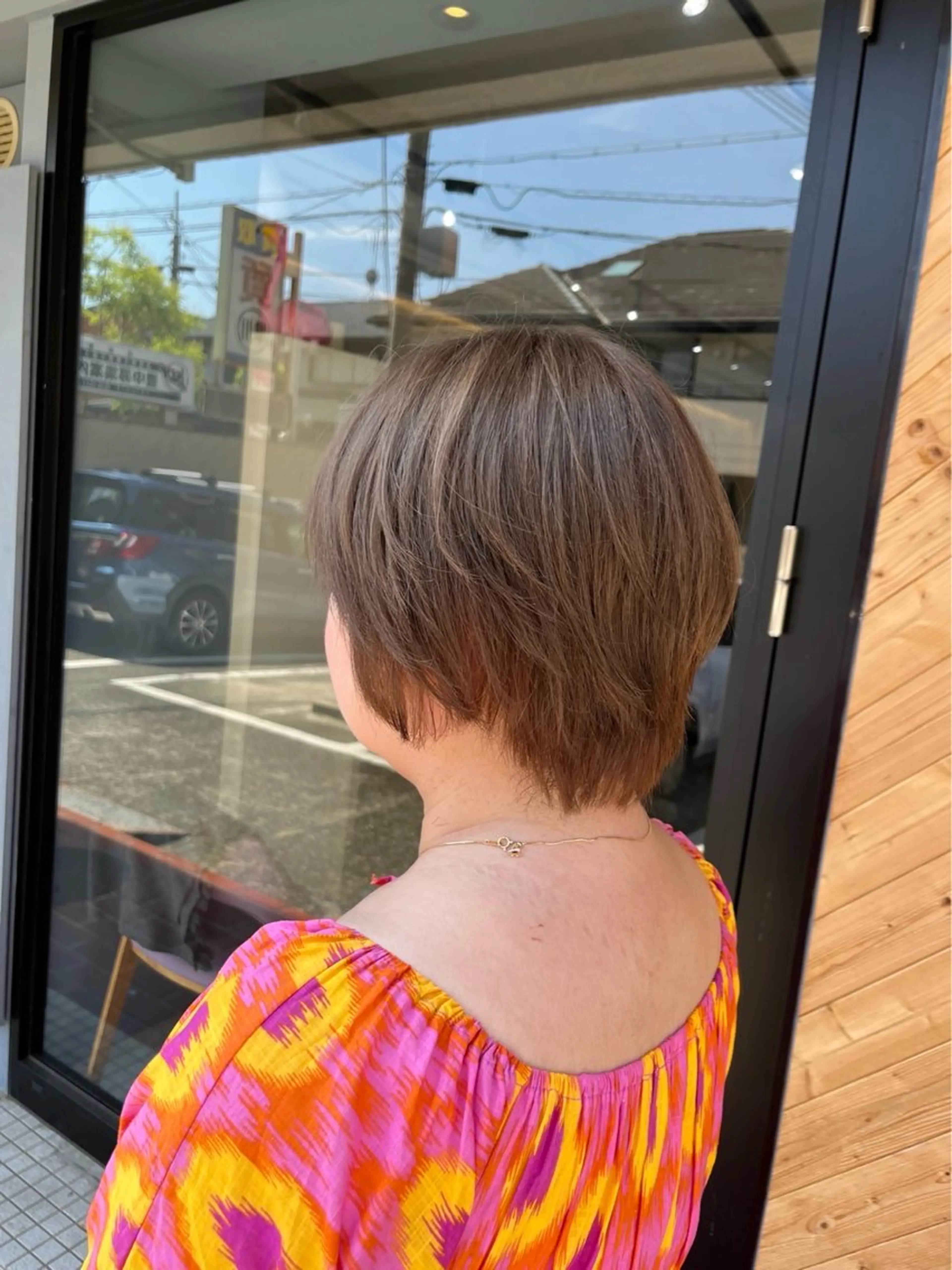 カラー 田中 来実のヘアスタイル