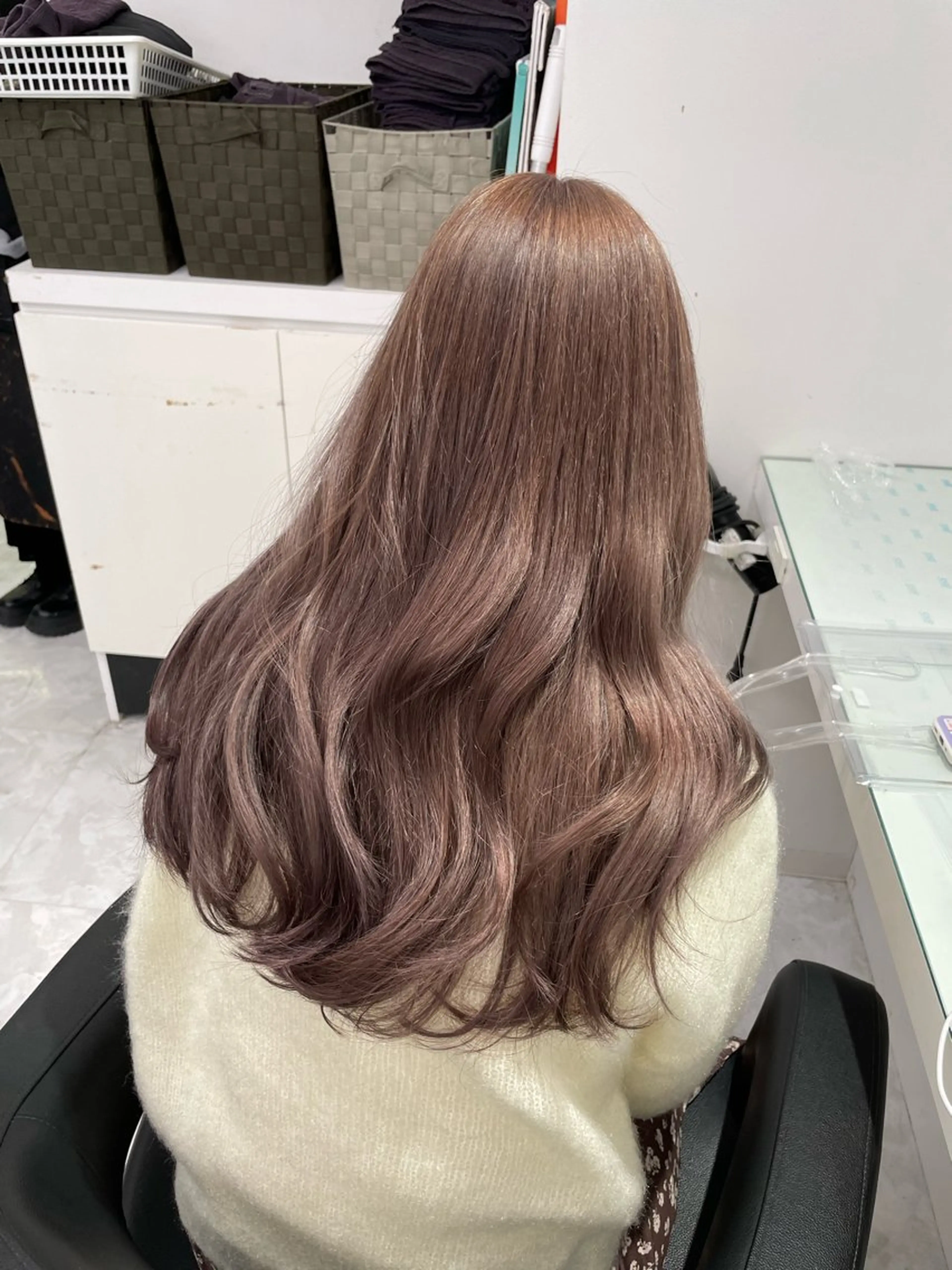 ロング カラー ヘアアレンジ 🎀 yuuka🎀のヘアスタイル