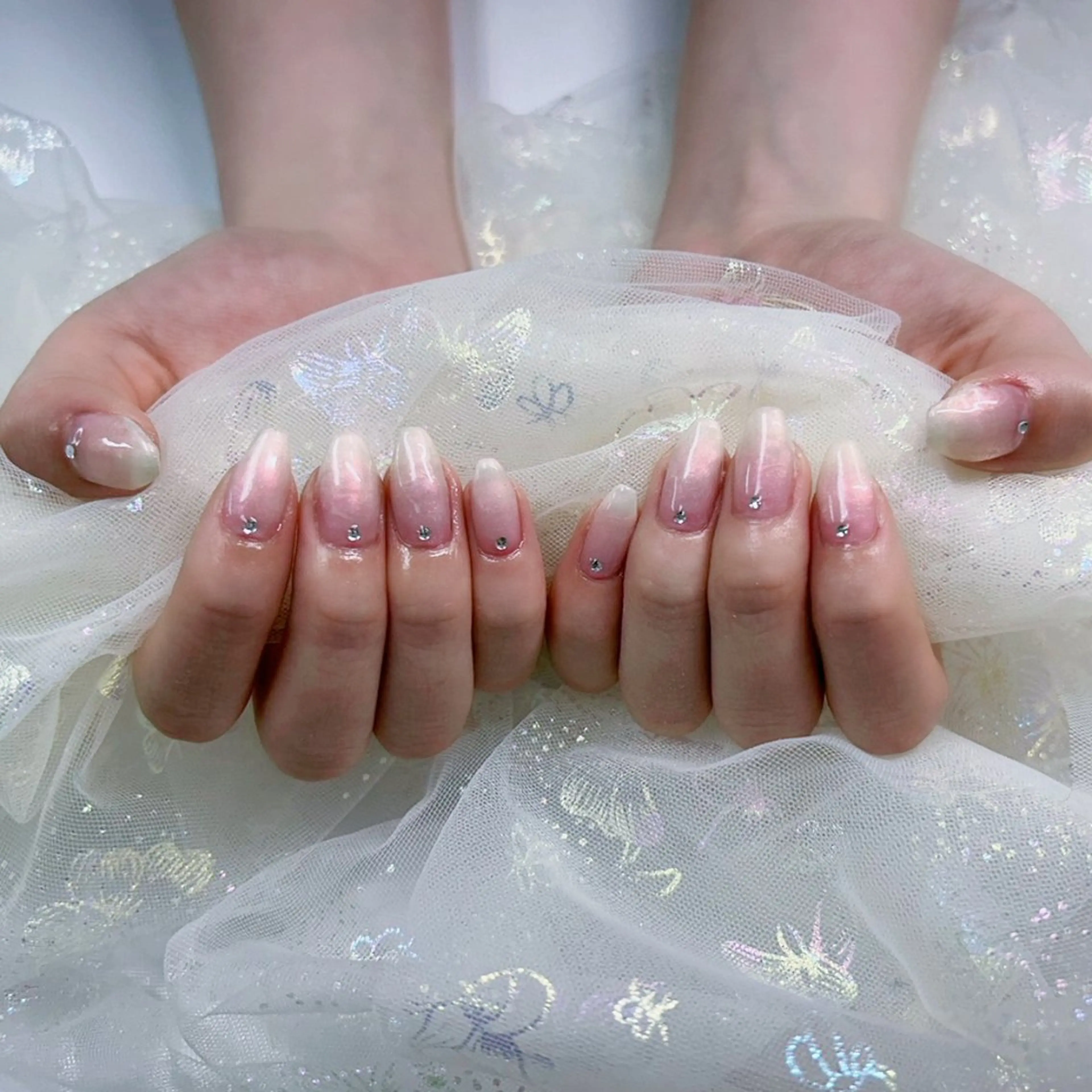 ネイル パーツ全部¥110 サロンミミのネイルデザイン