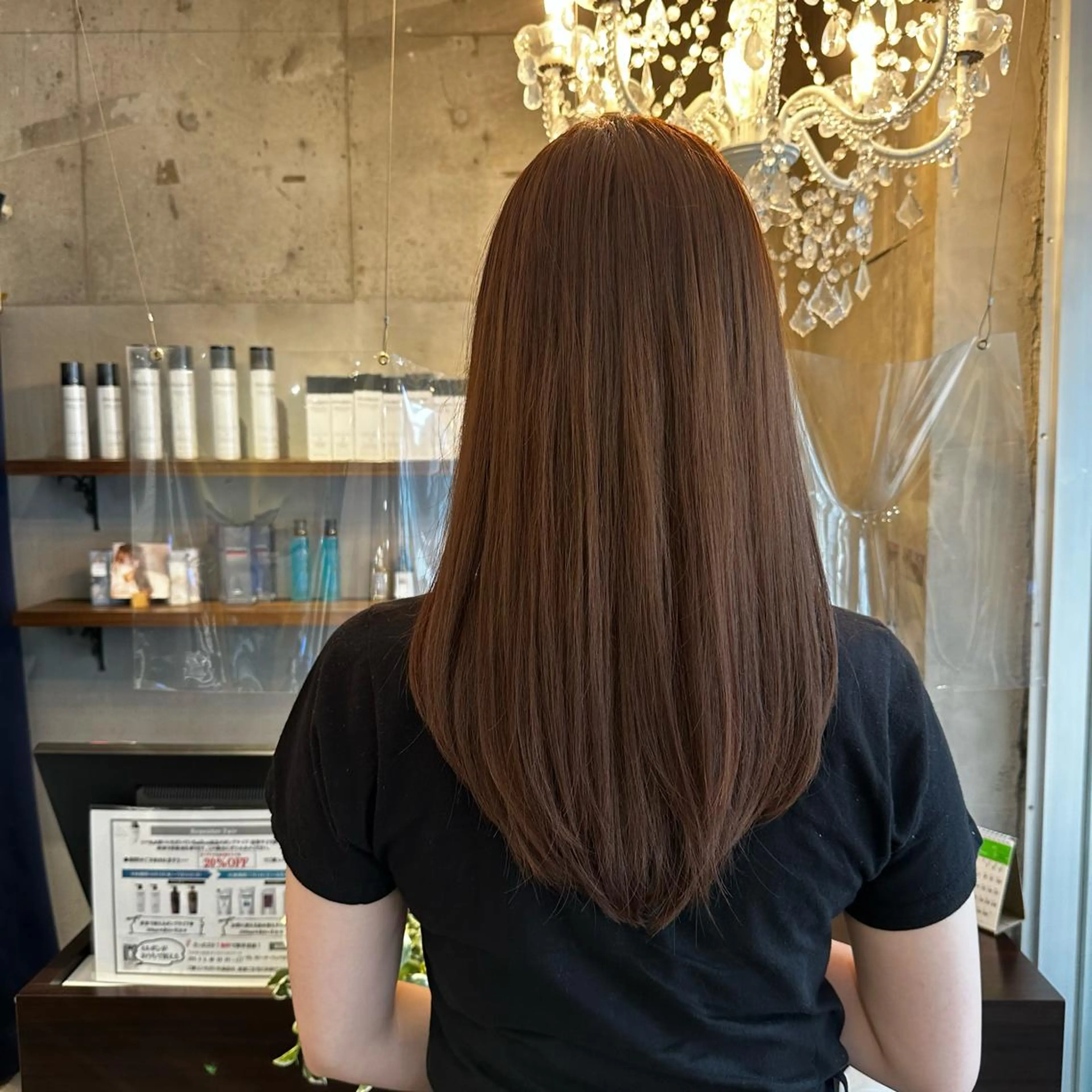 カラー 阿部 麻衣子のヘアスタイル