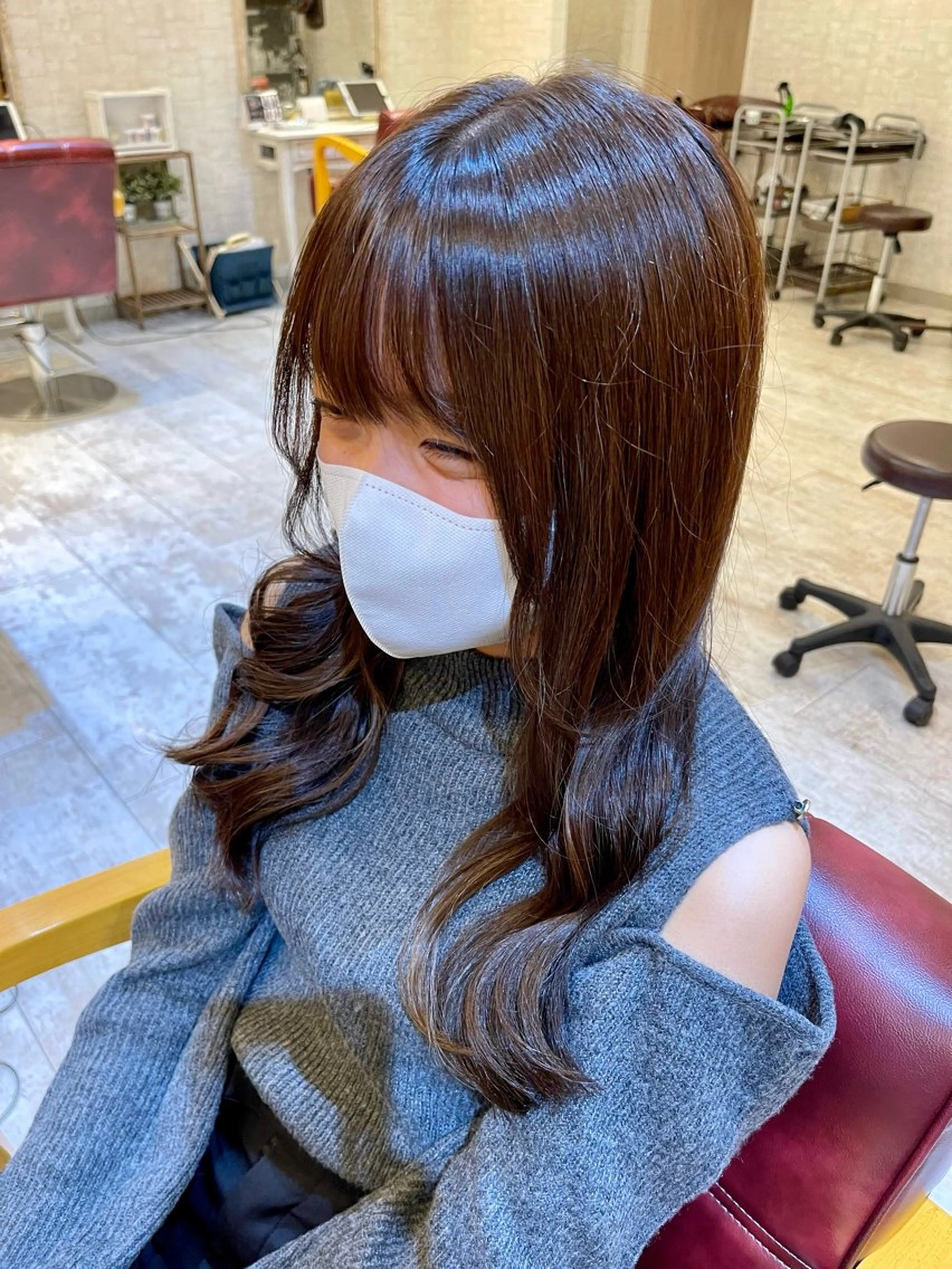 ロング カラー 🍭透明感カラー 志賀拓海🍬🌈のヘアスタイル