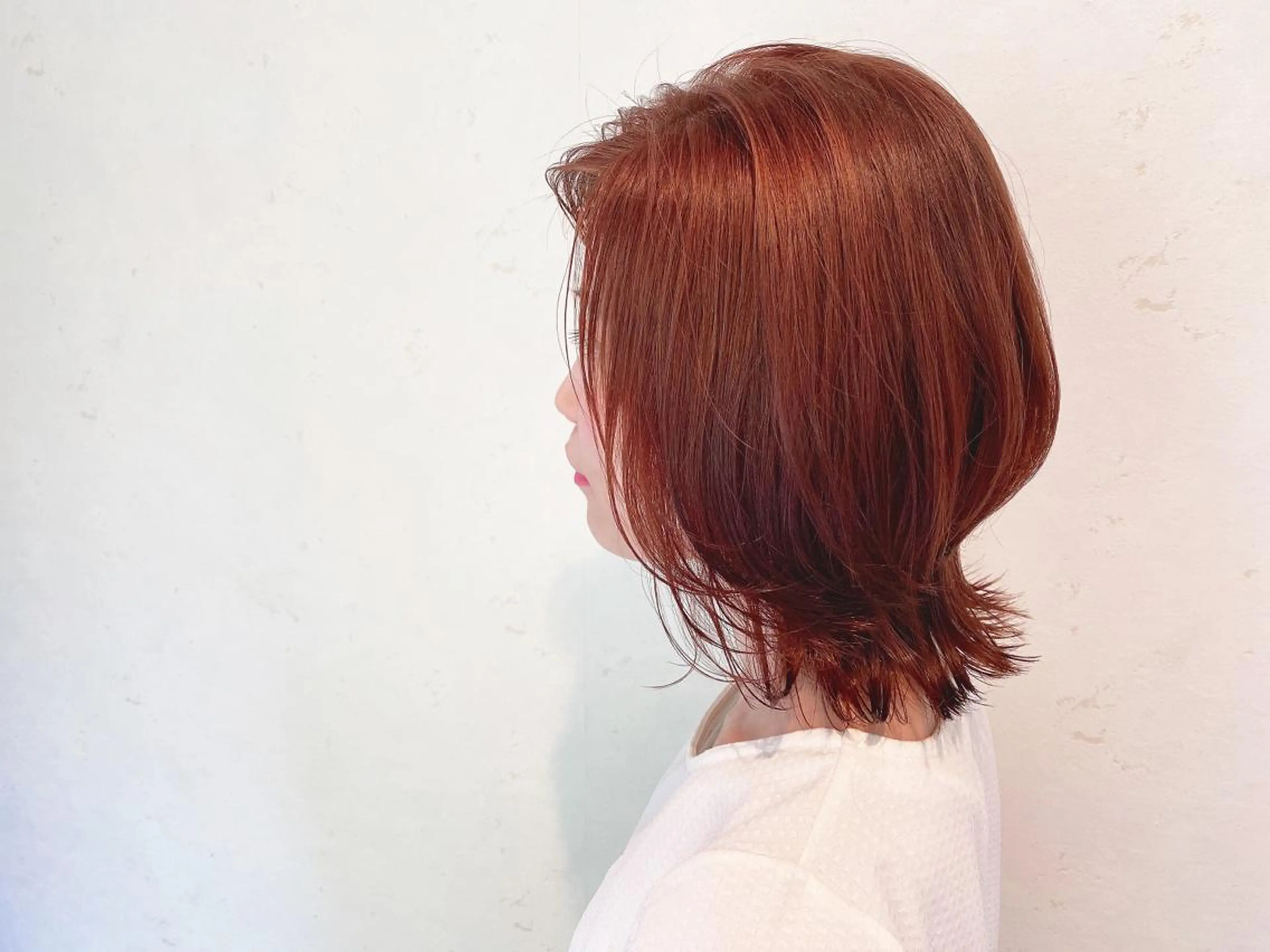 ミディアム カラー The book hand salon所属・伊藤 さやかのヘアスタイル