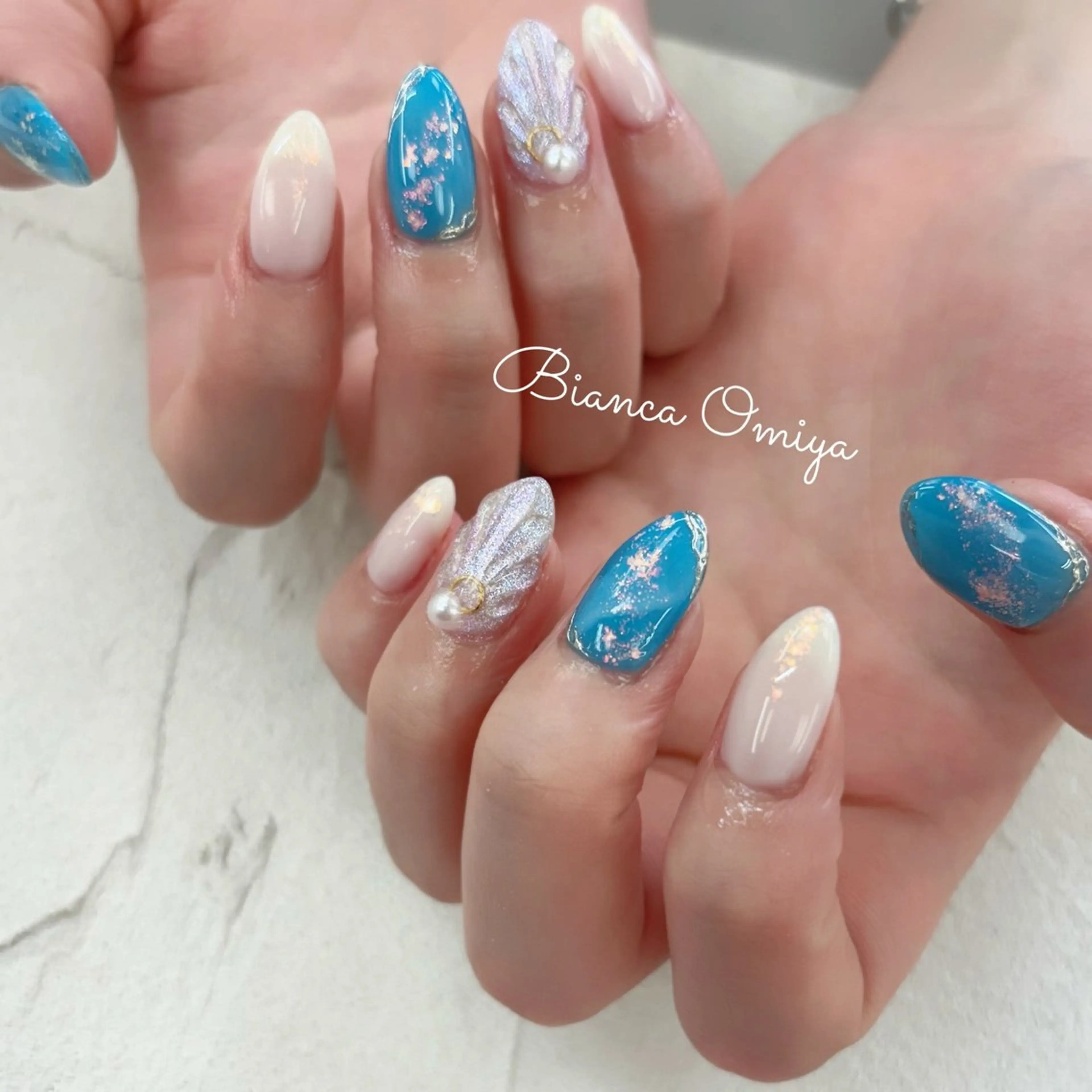 ネイル ハンドネイル ビアンカ大宮店 上野のネイルデザイン