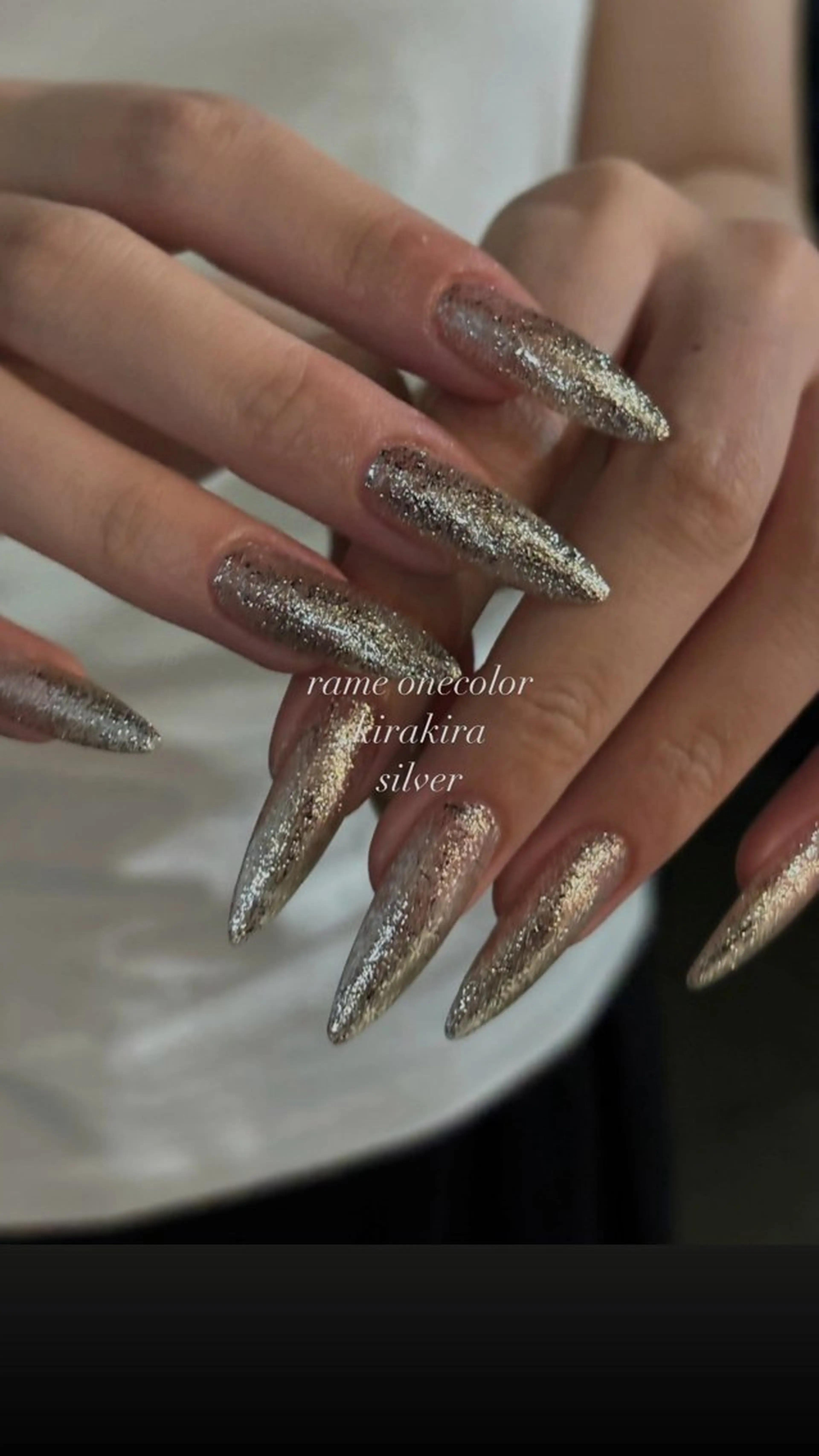 ネイル ラメ(グリッター) charme nailのネイルデザイン