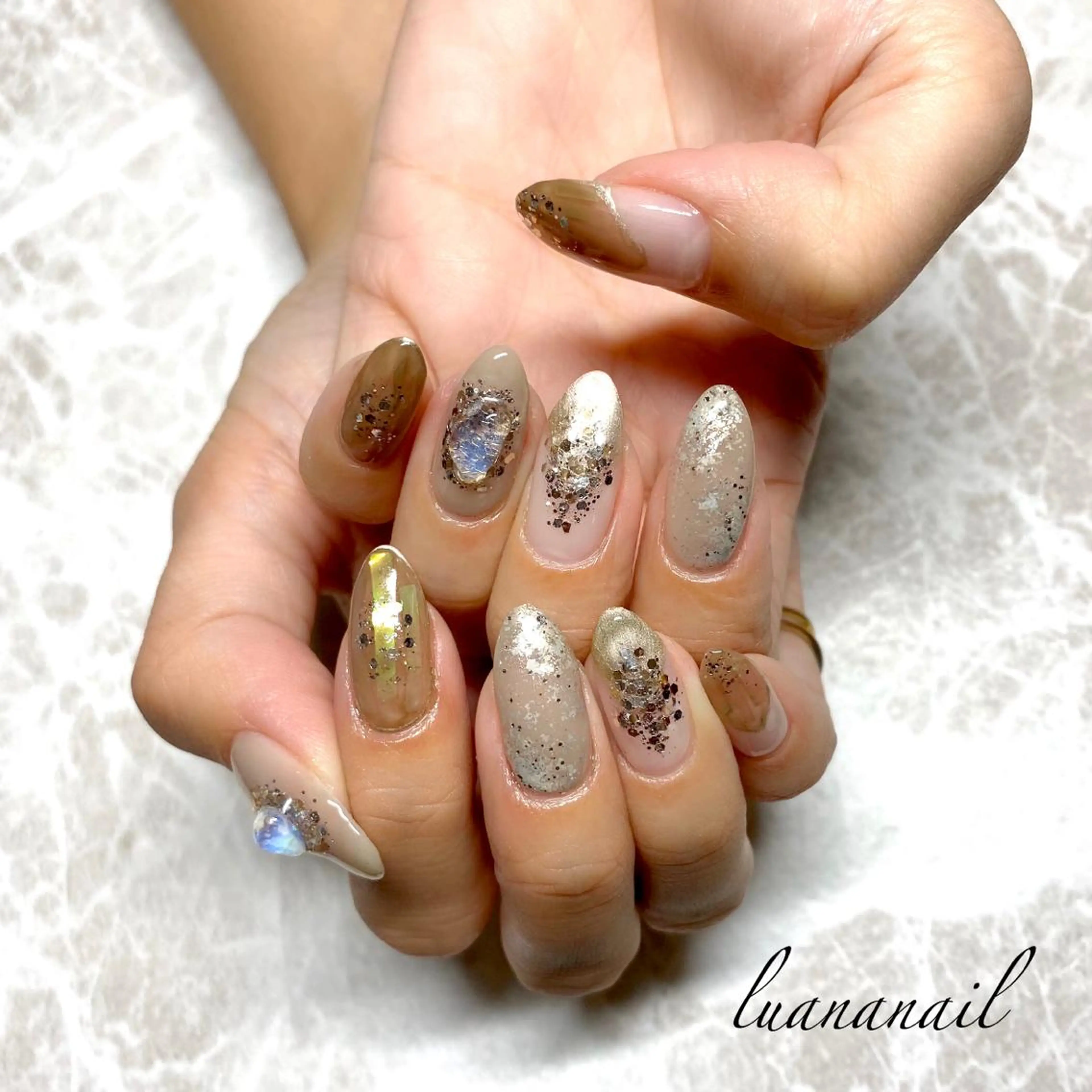 ネイル ハンドネイル luana nailのネイルデザイン