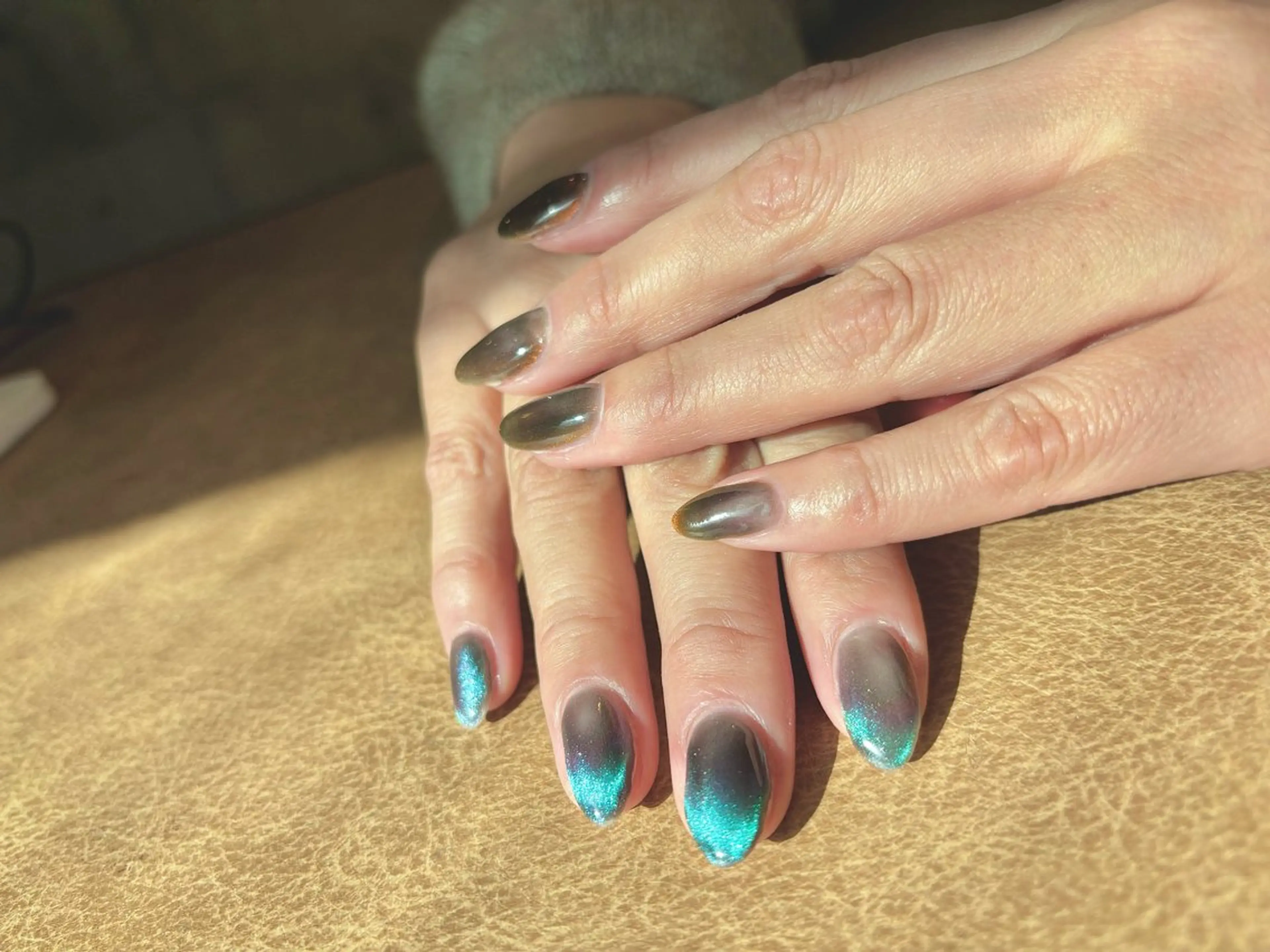 ネイル マグネットネイル メンズネイル ワンカラーネイル メンズトータルビューティーwellnessMARCA所属・【メンズ美容】 三浦かえでのエステ・リラクイメージ