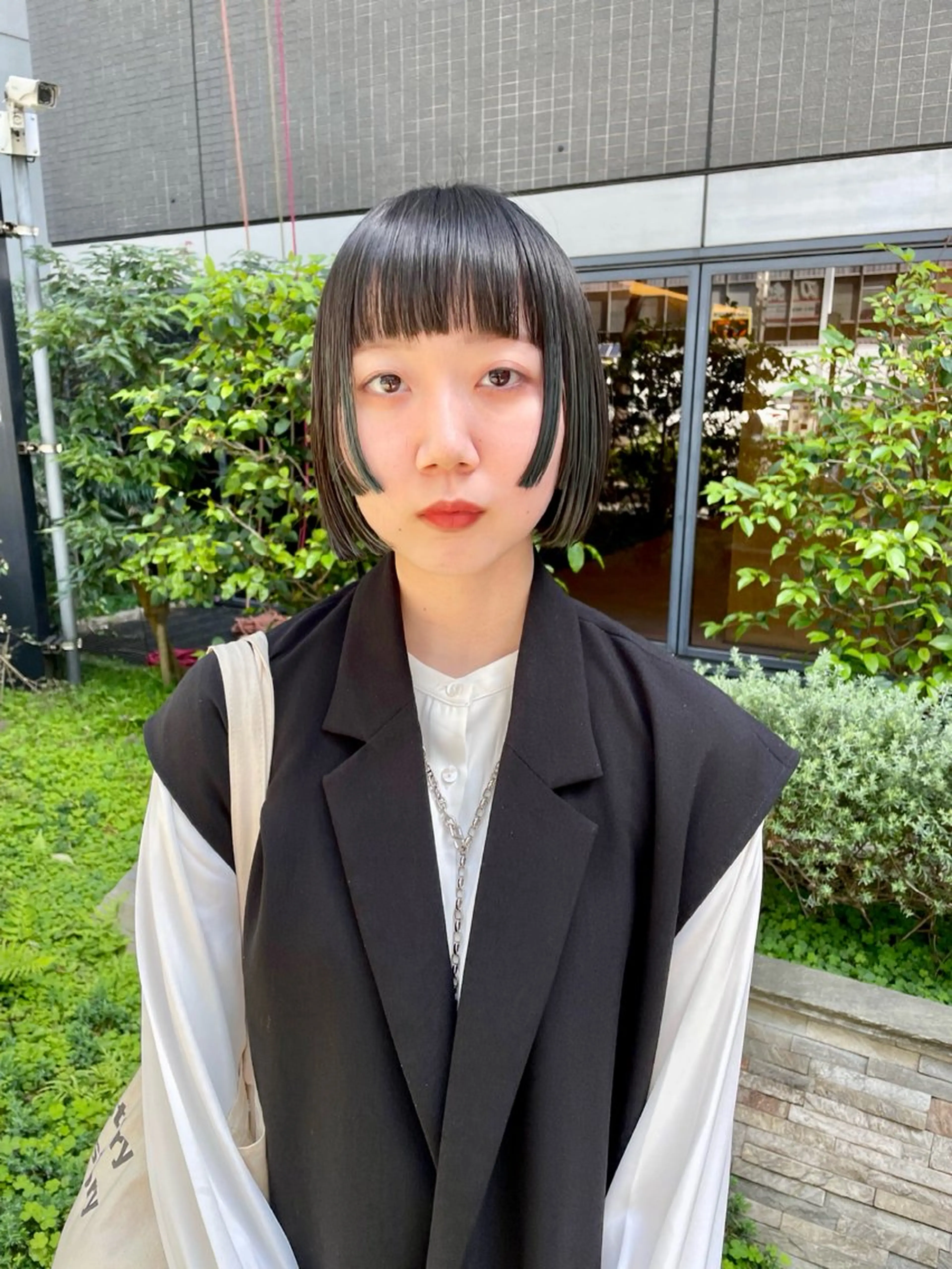 ミディアム カラー パーマ ヘアアレンジ メンズ ボブ tatsumi/ボブ ウルフ/レイヤーのヘアスタイル