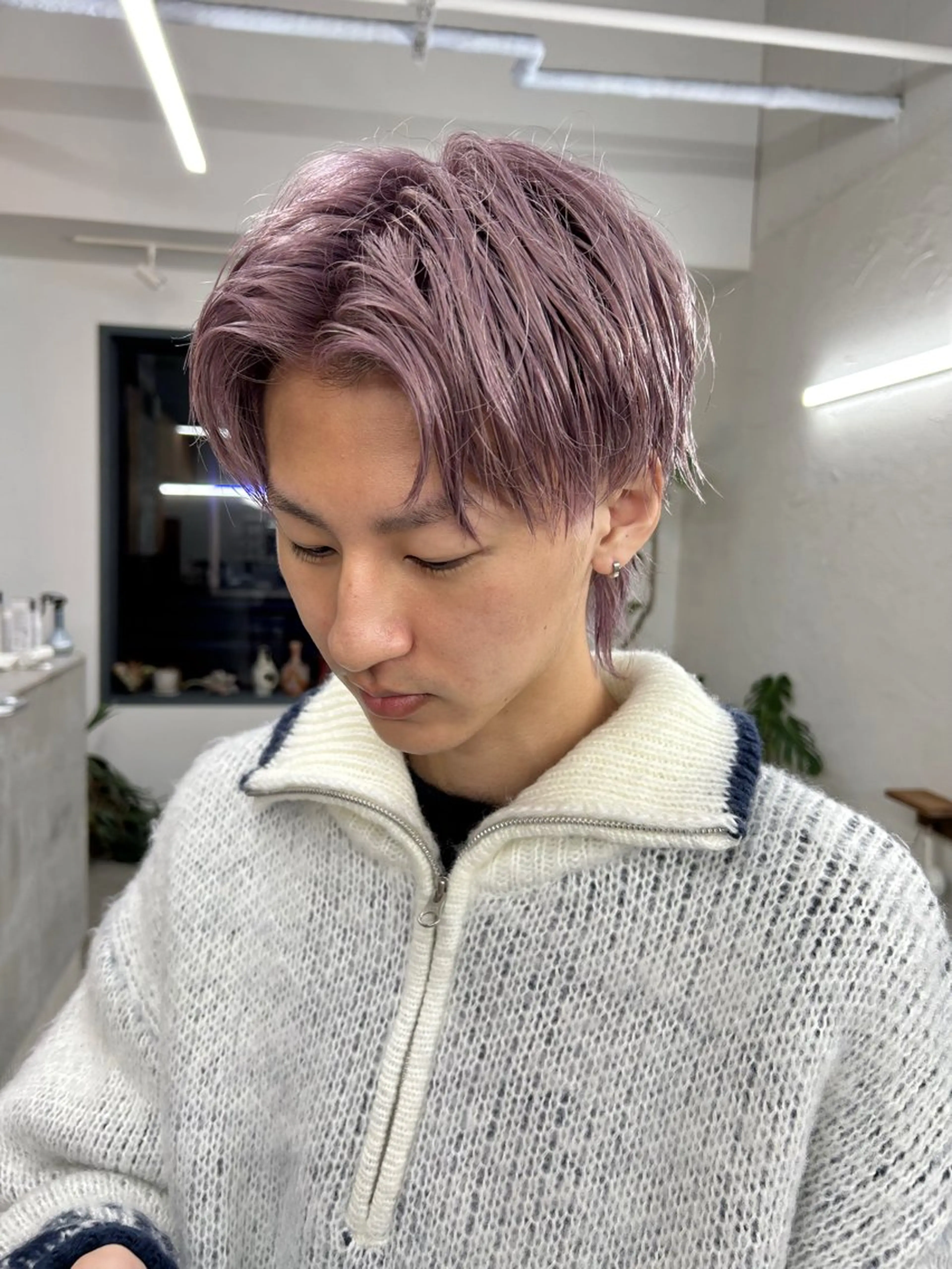 ショート ヘアカラー 🫧透明感カラー🫧 ハシモトタケルのヘアスタイル