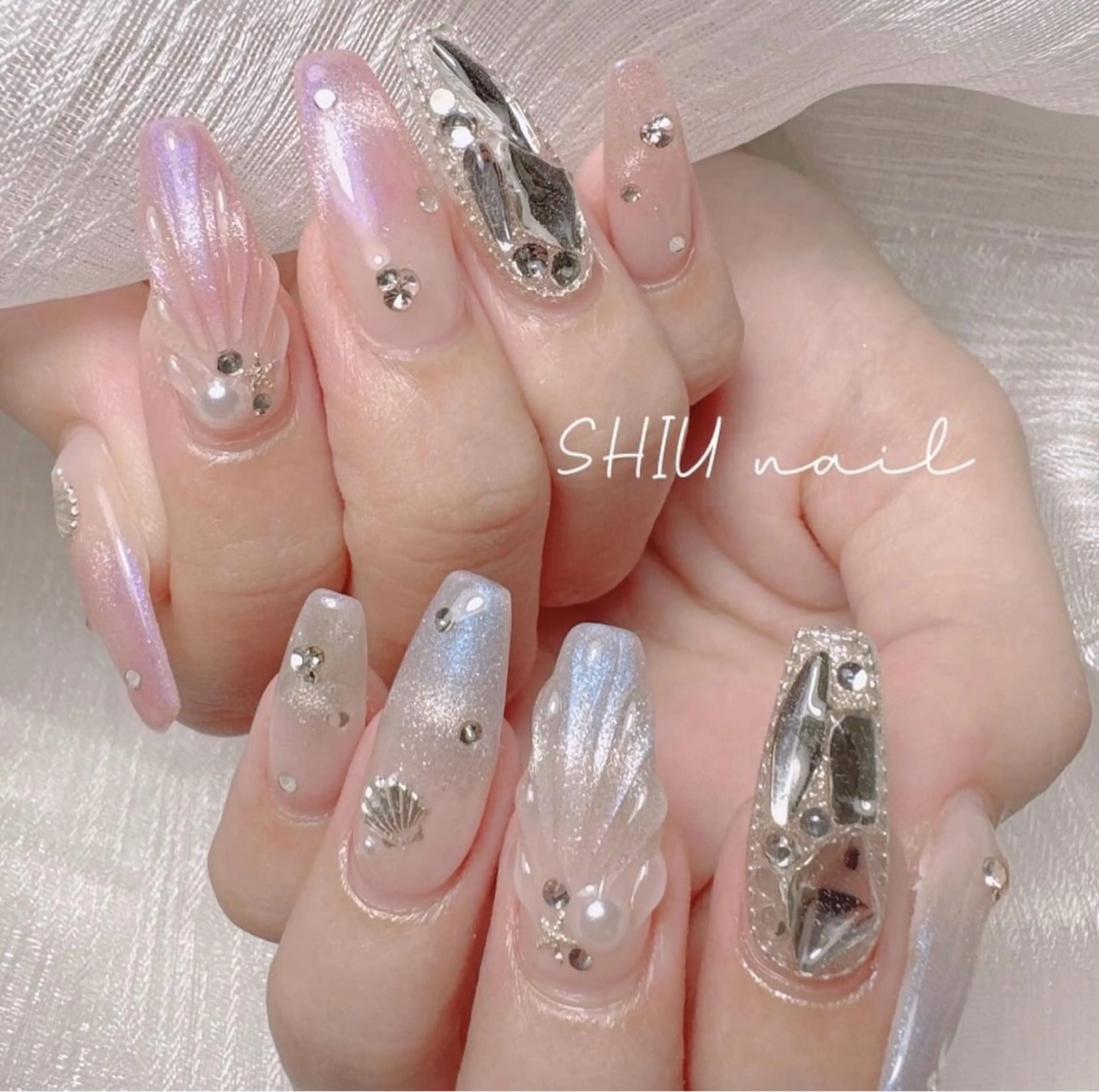 ネイル ハンドネイル 那覇🏝️台湾人 ネイリストSHIUのネイルデザイン