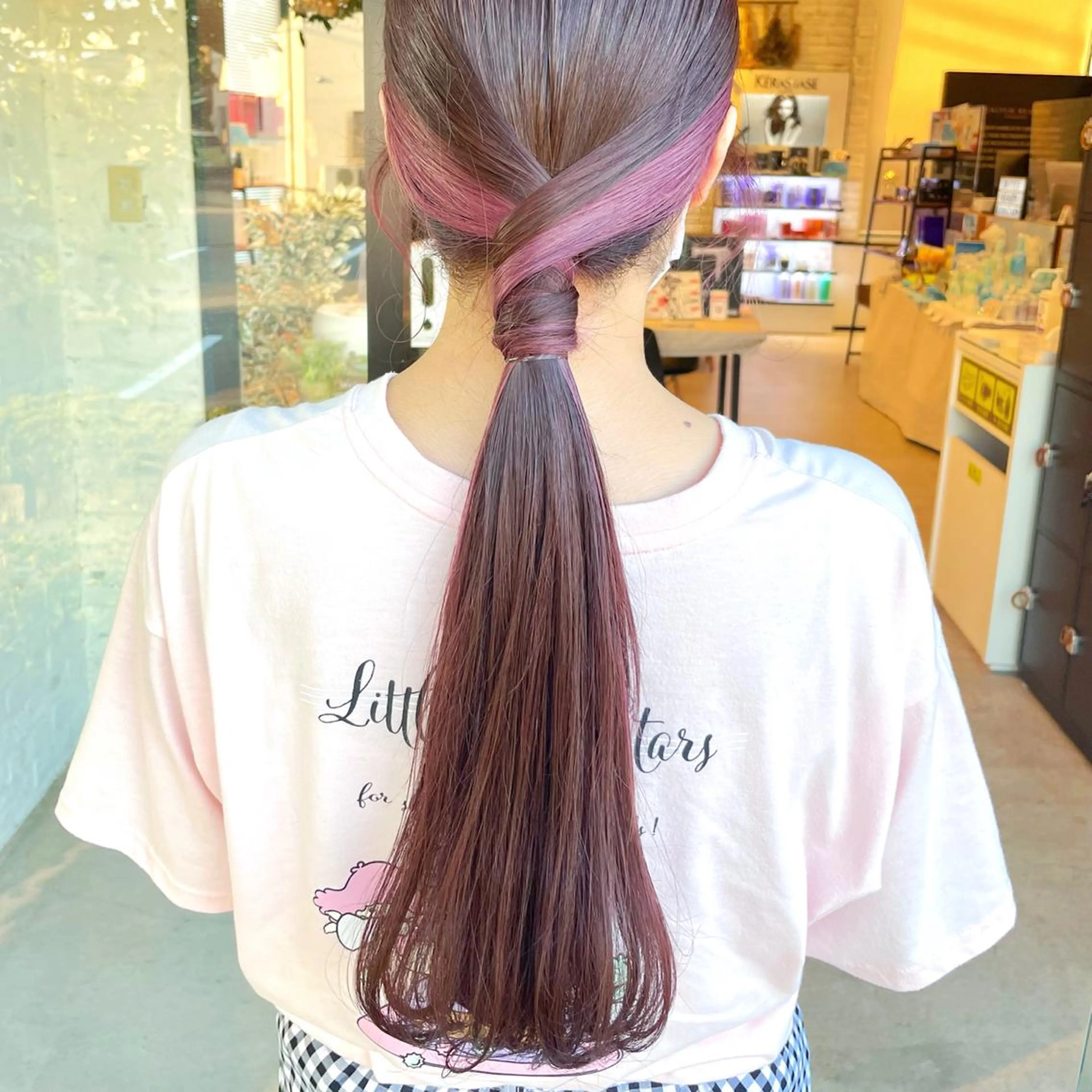 ロング ヘアアレンジ kyoka .のヘアスタイル