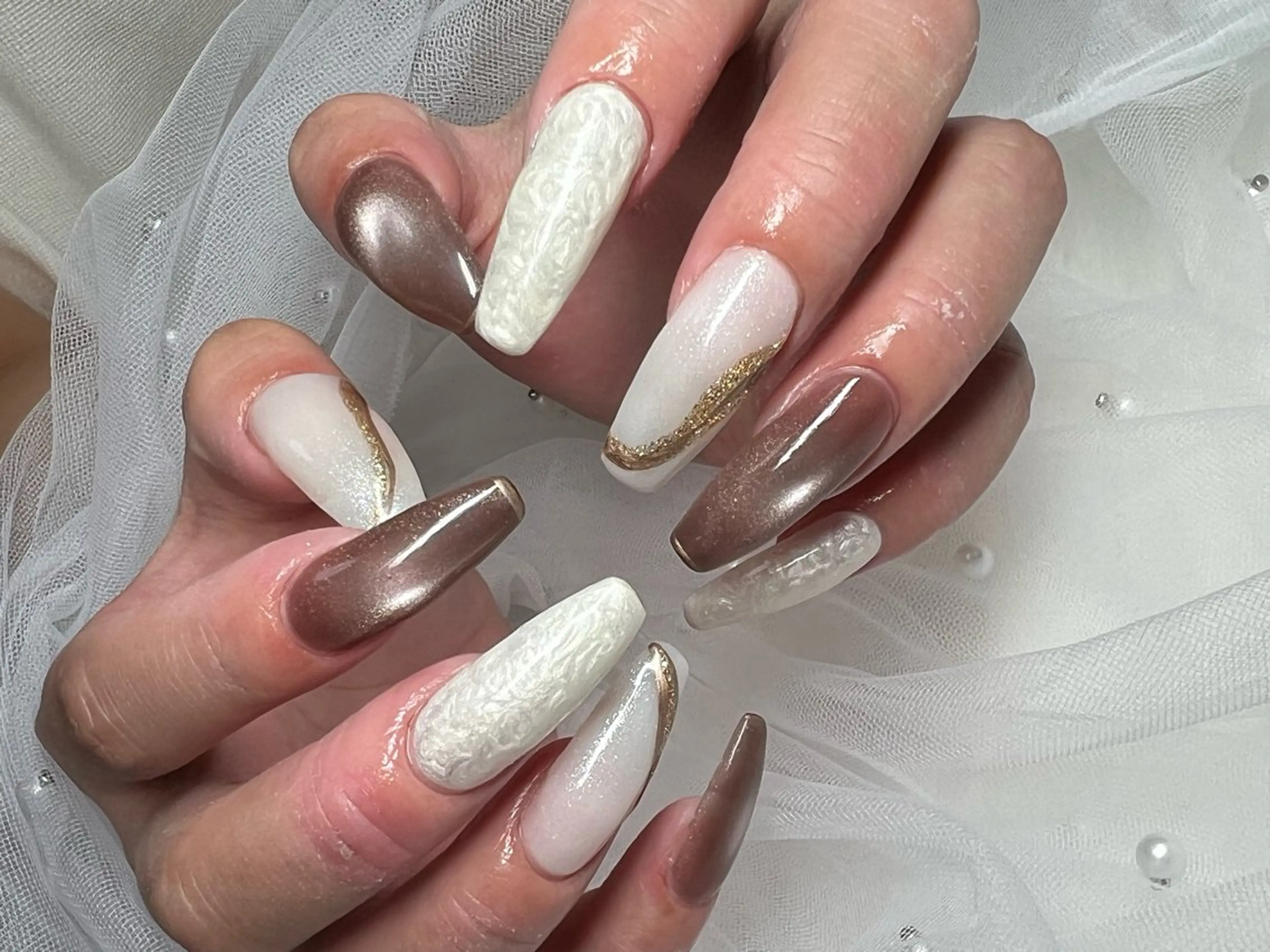 ネイル ハンドネイル 鮎川 沙希のネイルデザイン