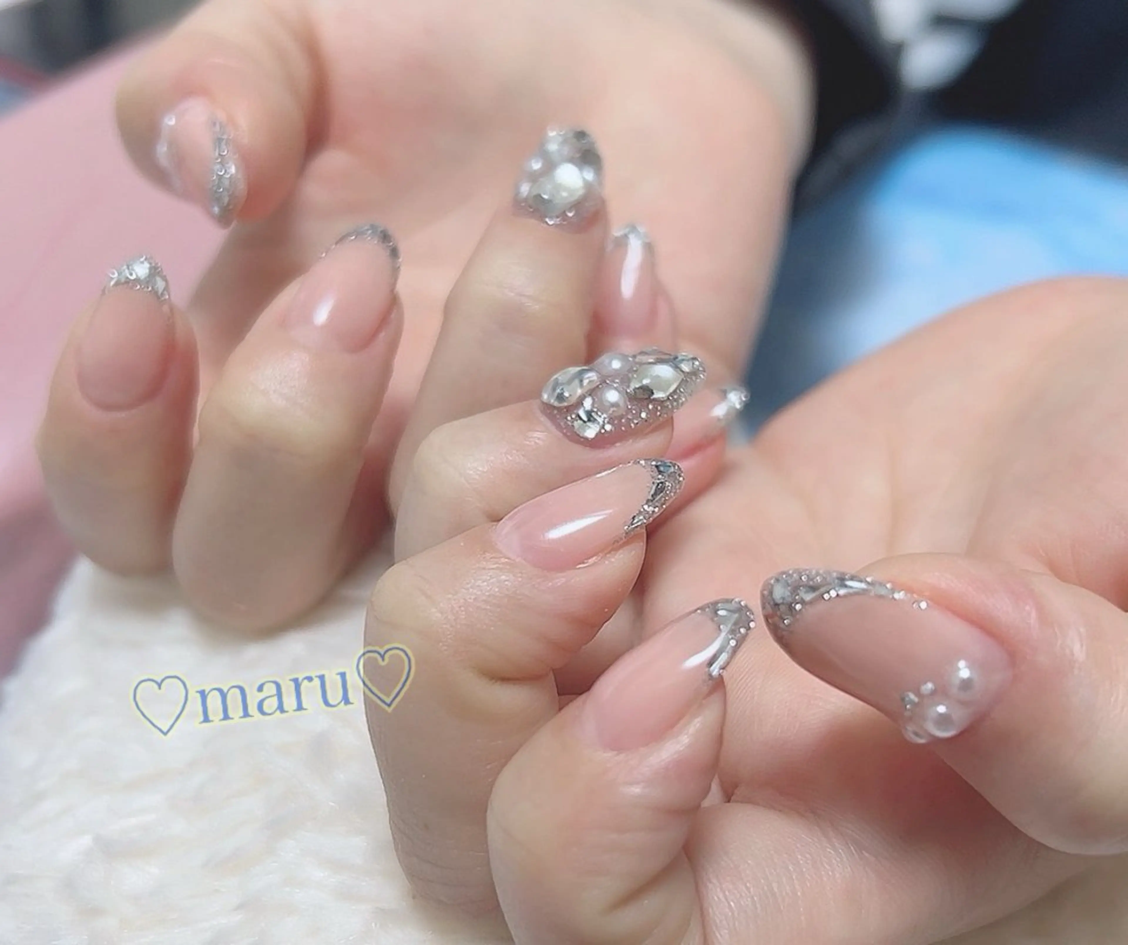 ネイル ハンドネイル フットネイル まるみ ♡のネイルデザイン