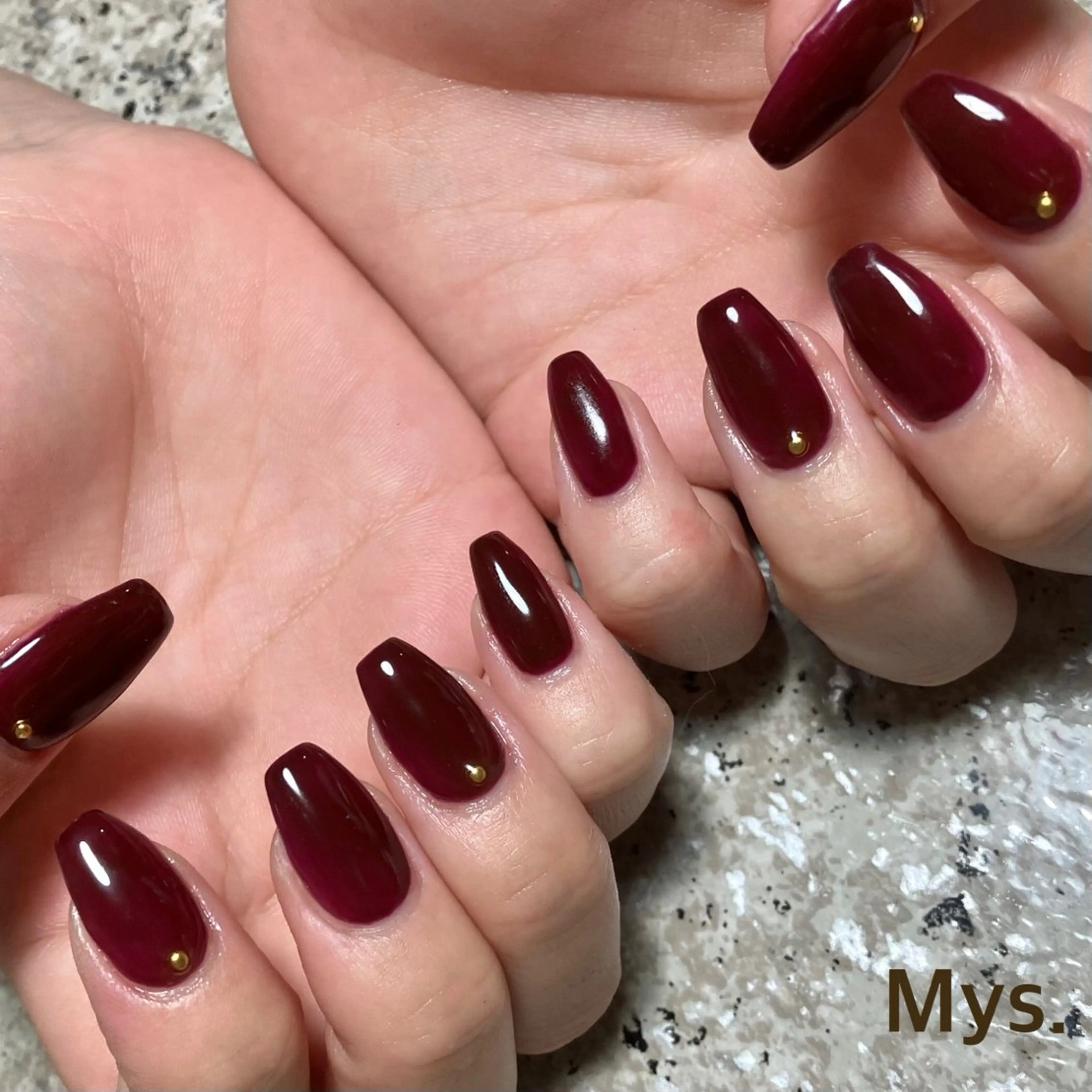 ネイル ハンドネイル Mys. 三上紗紀のネイルデザイン