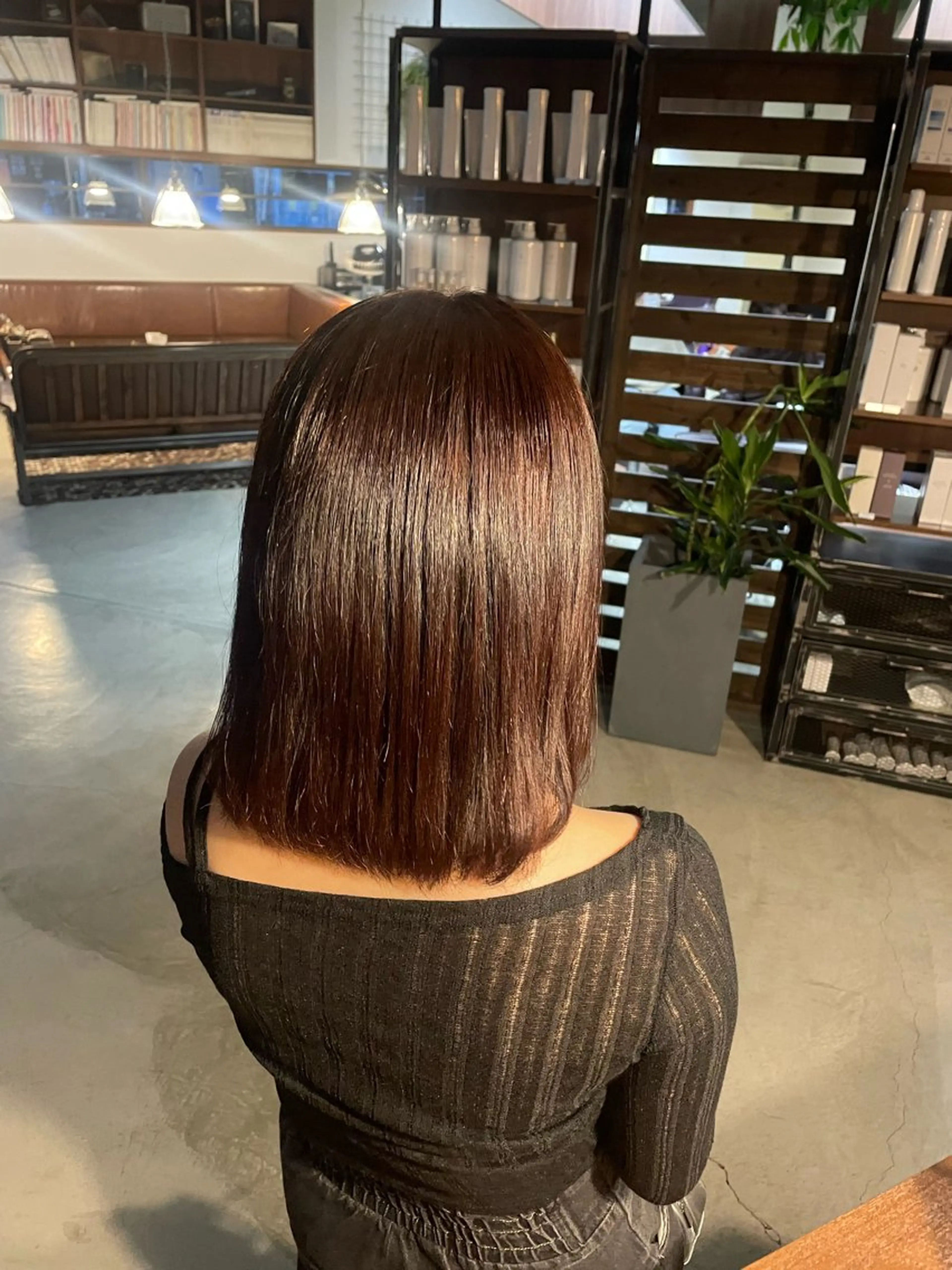 ミディアム カラー OGAWA NOAのヘアスタイル