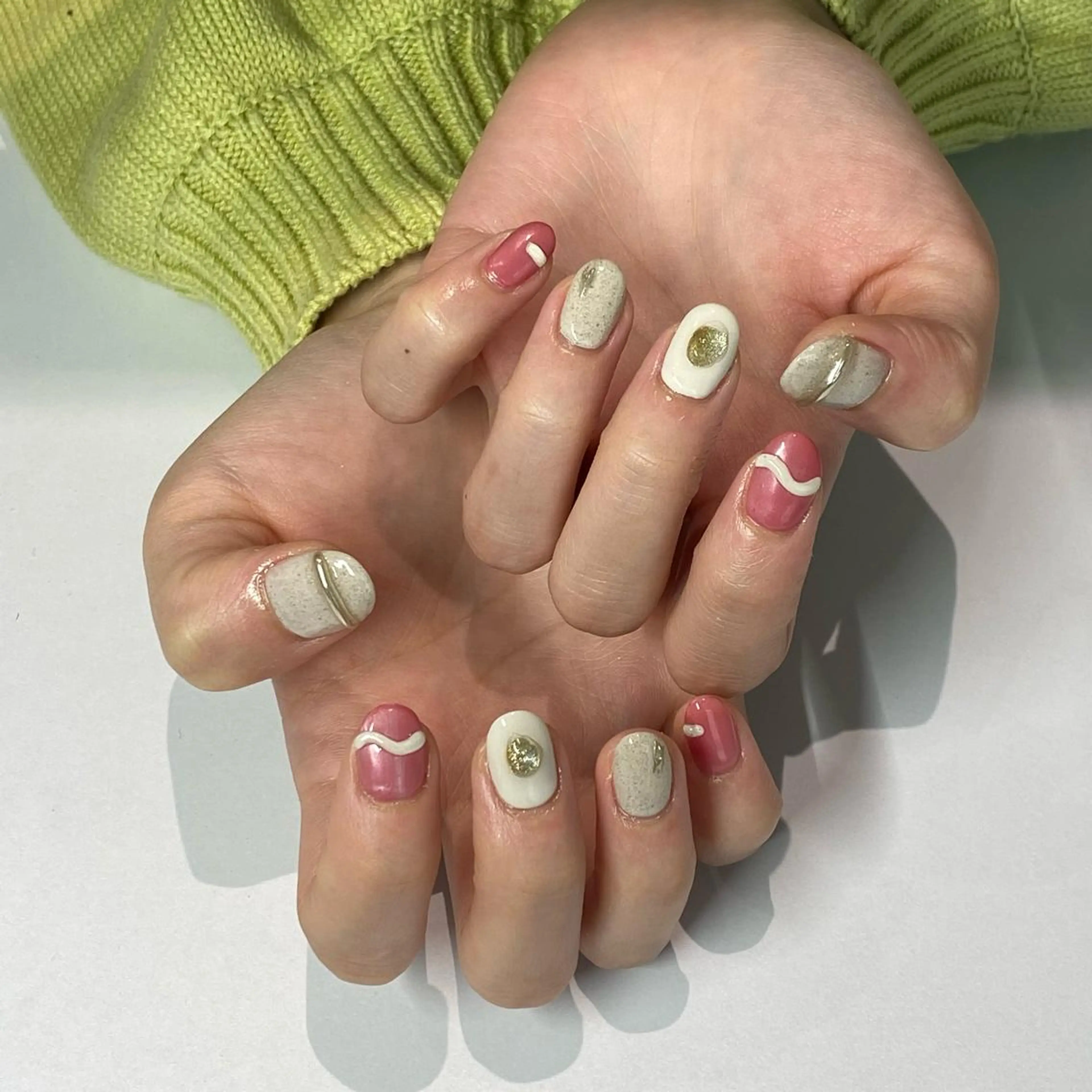 ネイル ニュアンスネイル 春ネイル ayana nails所属・nail salon ayanaのネイルデザイン