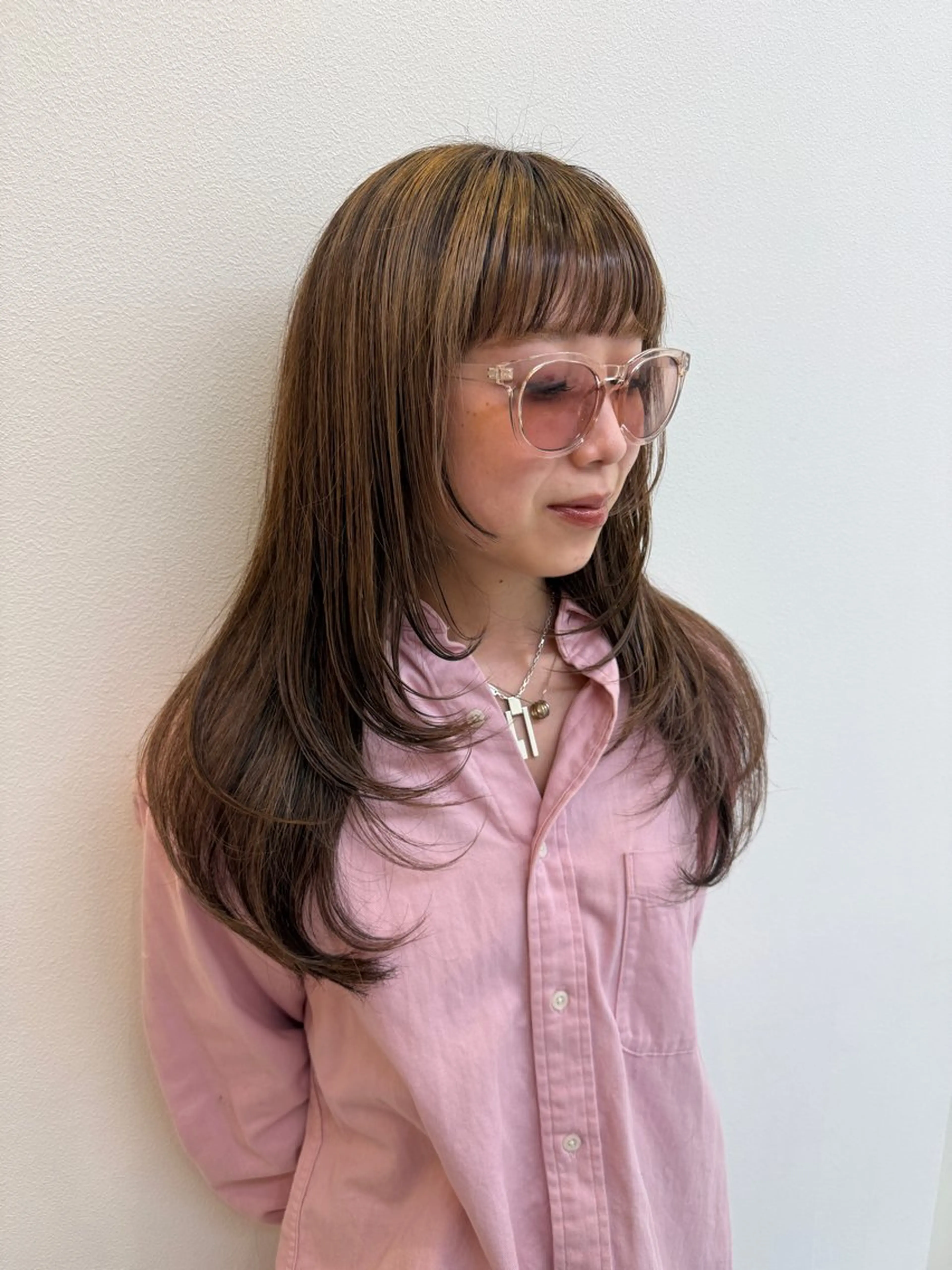 【人気No.1】白髪ぼかし×レイヤーカット＋透明感カラー 🌈✨の写真