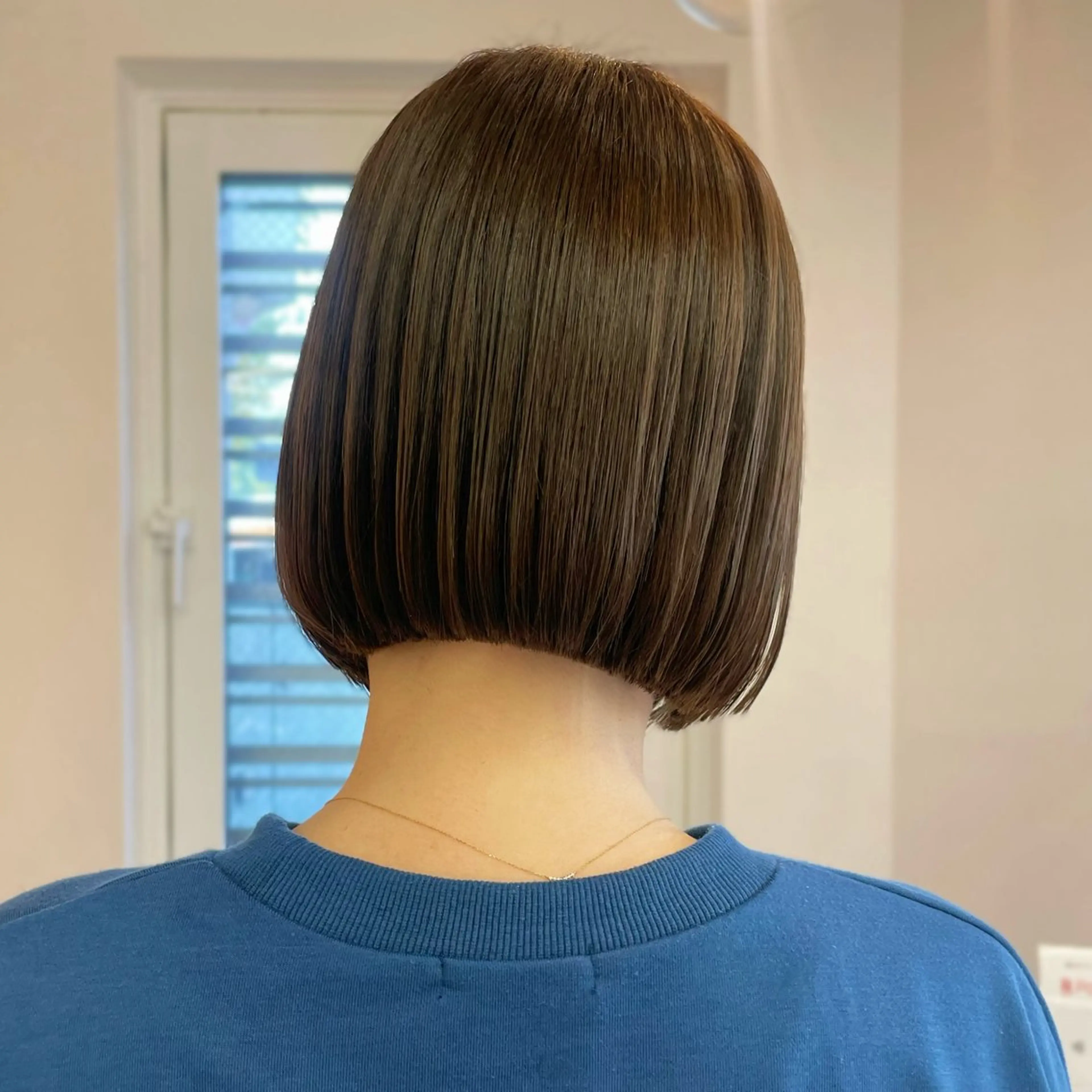 ショート Misaki /ボブ/縮毛矯正のヘアスタイル