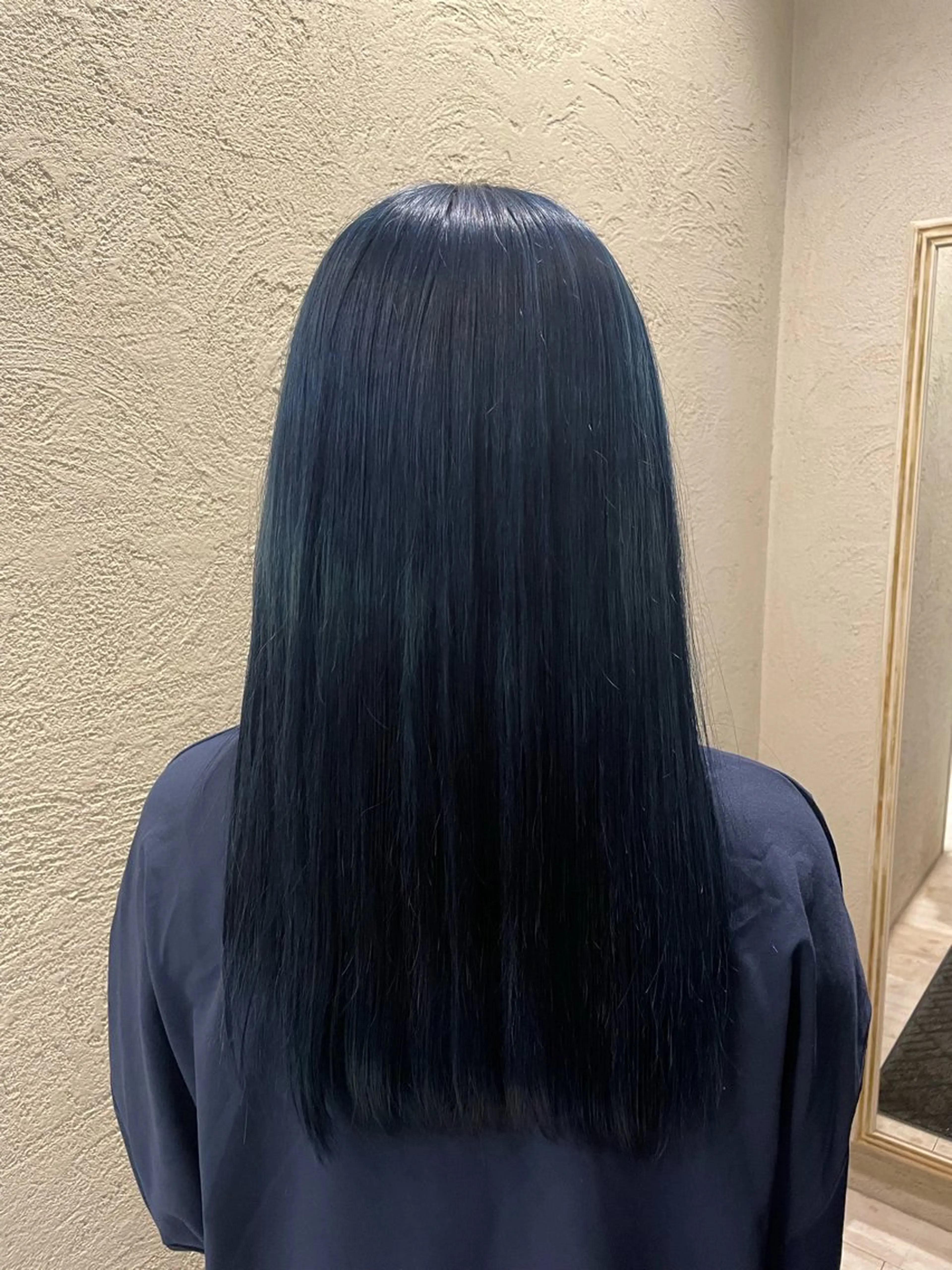 セミロング ヘアカラー 鈴木 颯天のヘアスタイル