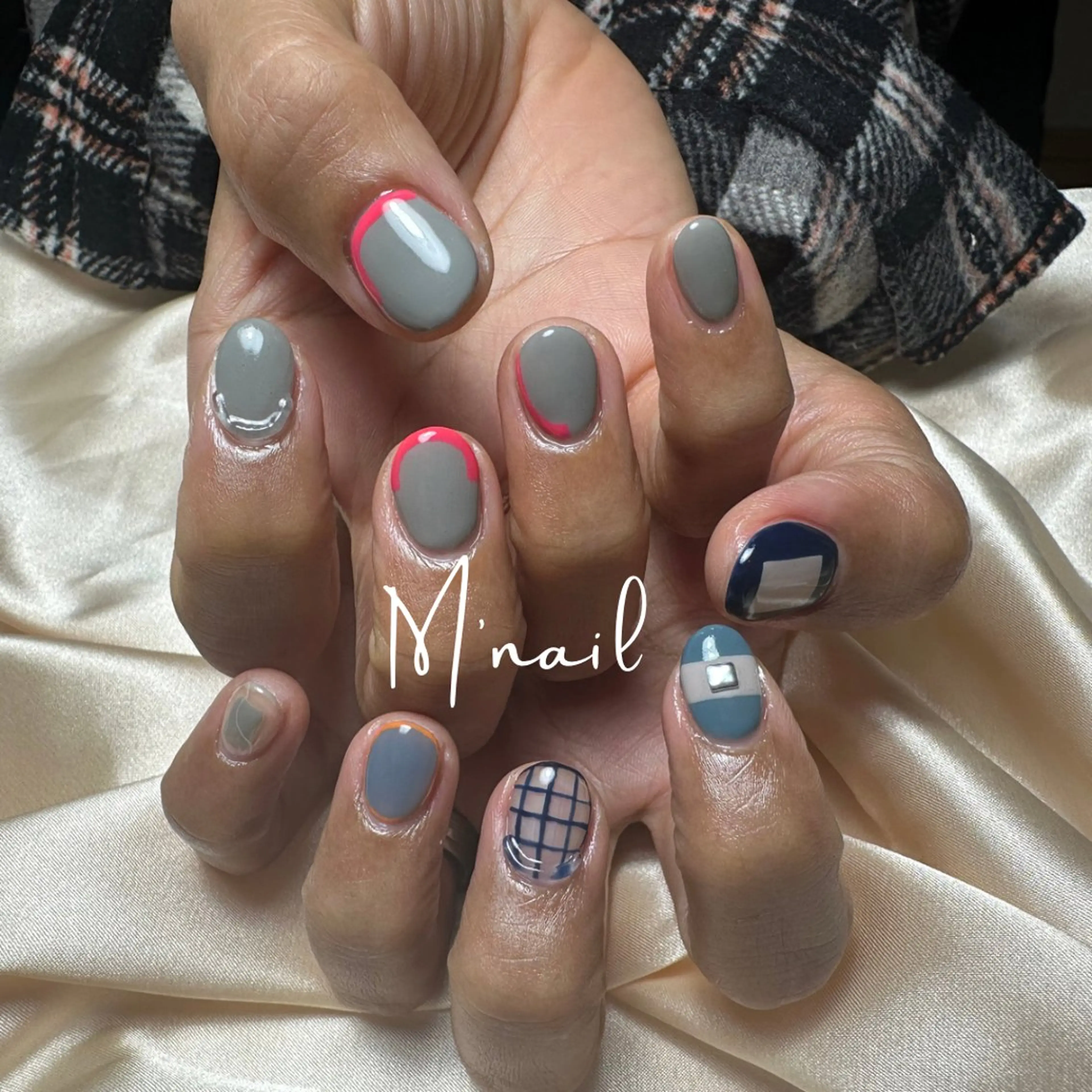 ネイル ハンドネイル M' nailのネイルデザイン