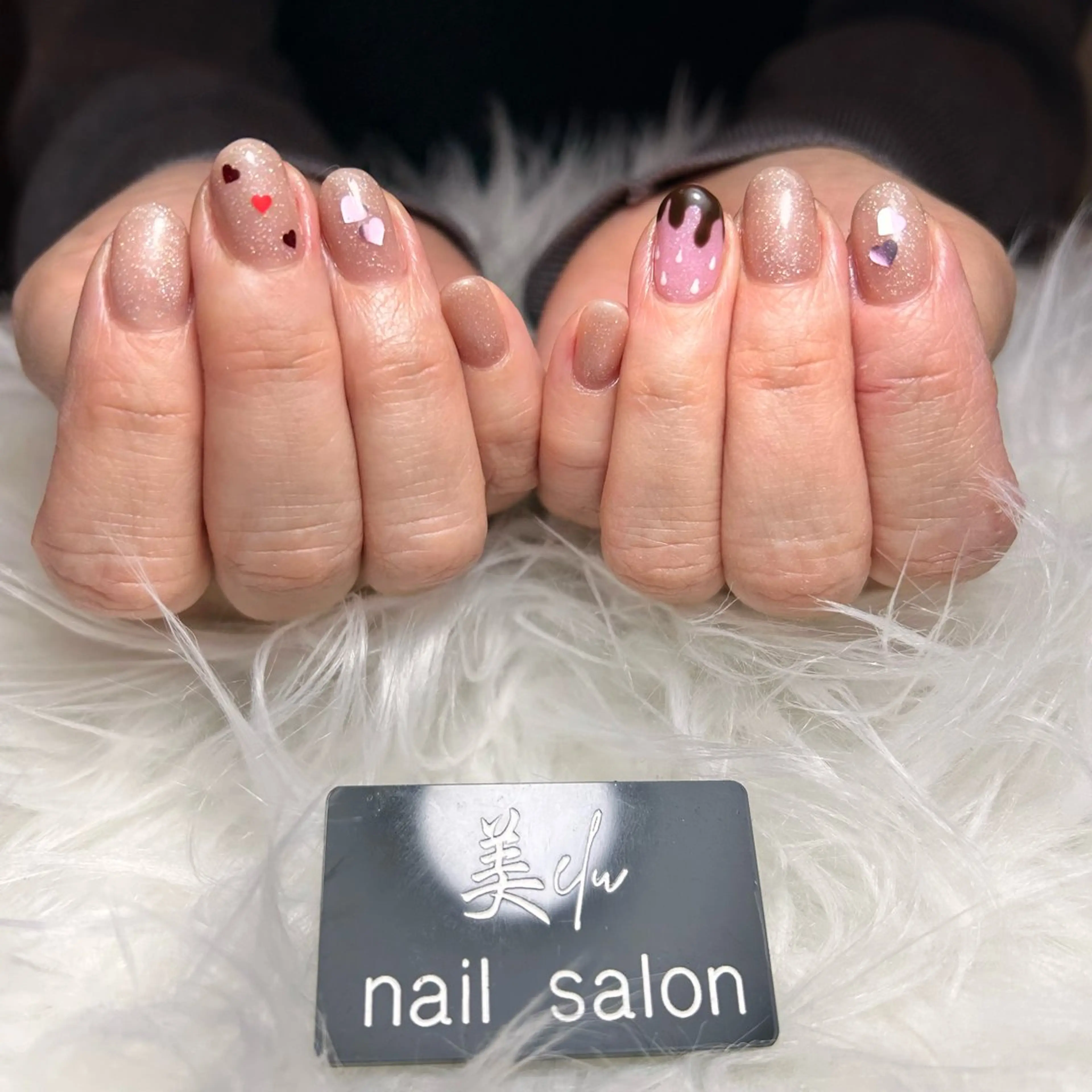 ネイル アートネイル ホログラムネイル 美爪・自爪育成サロン美elu所属・美爪・自爪育成サロン 美elu(ビエル)のネイルデザイン