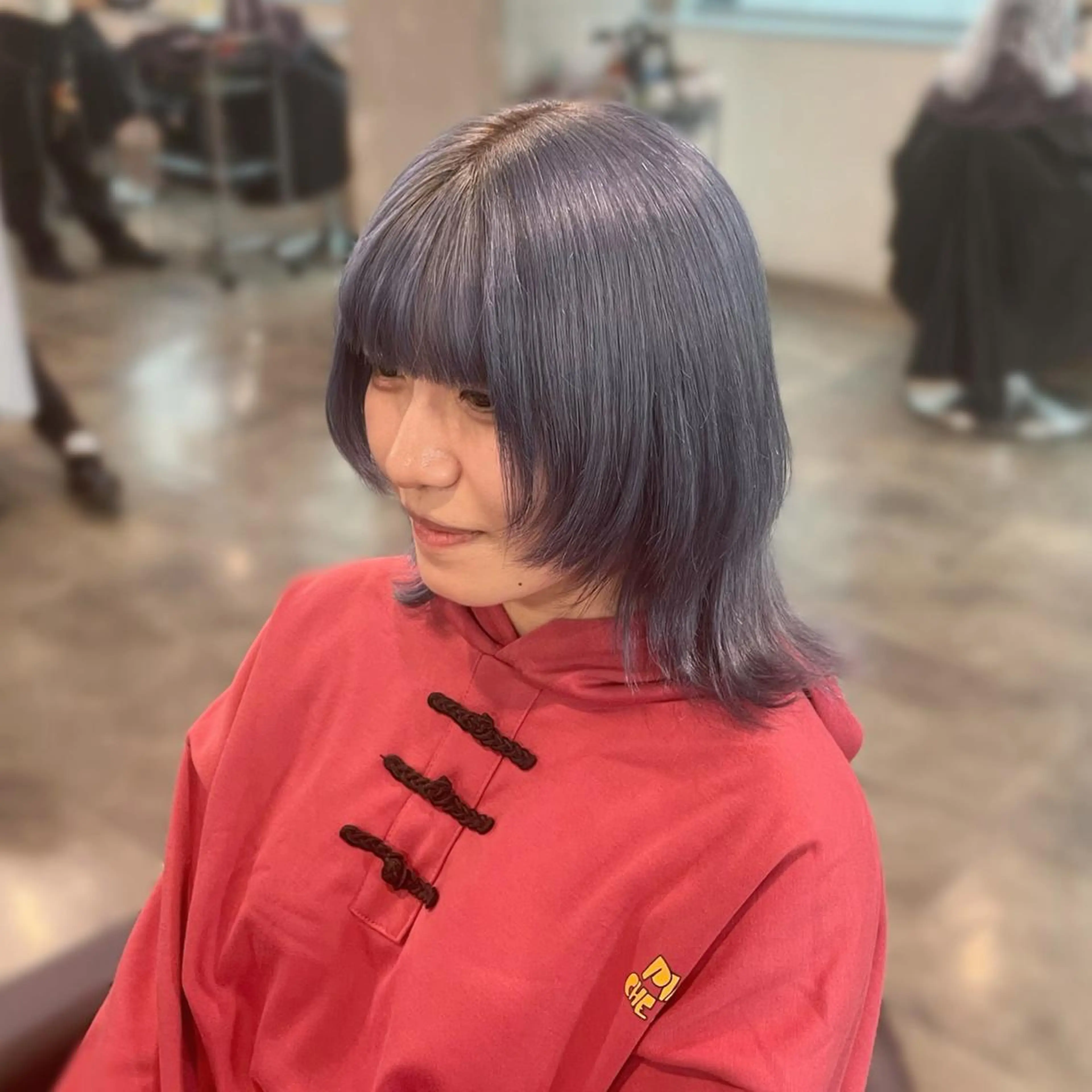 ミディアム カラー 表参道♡暗髪^ྀི 艶カラー♡アユミのヘアスタイル