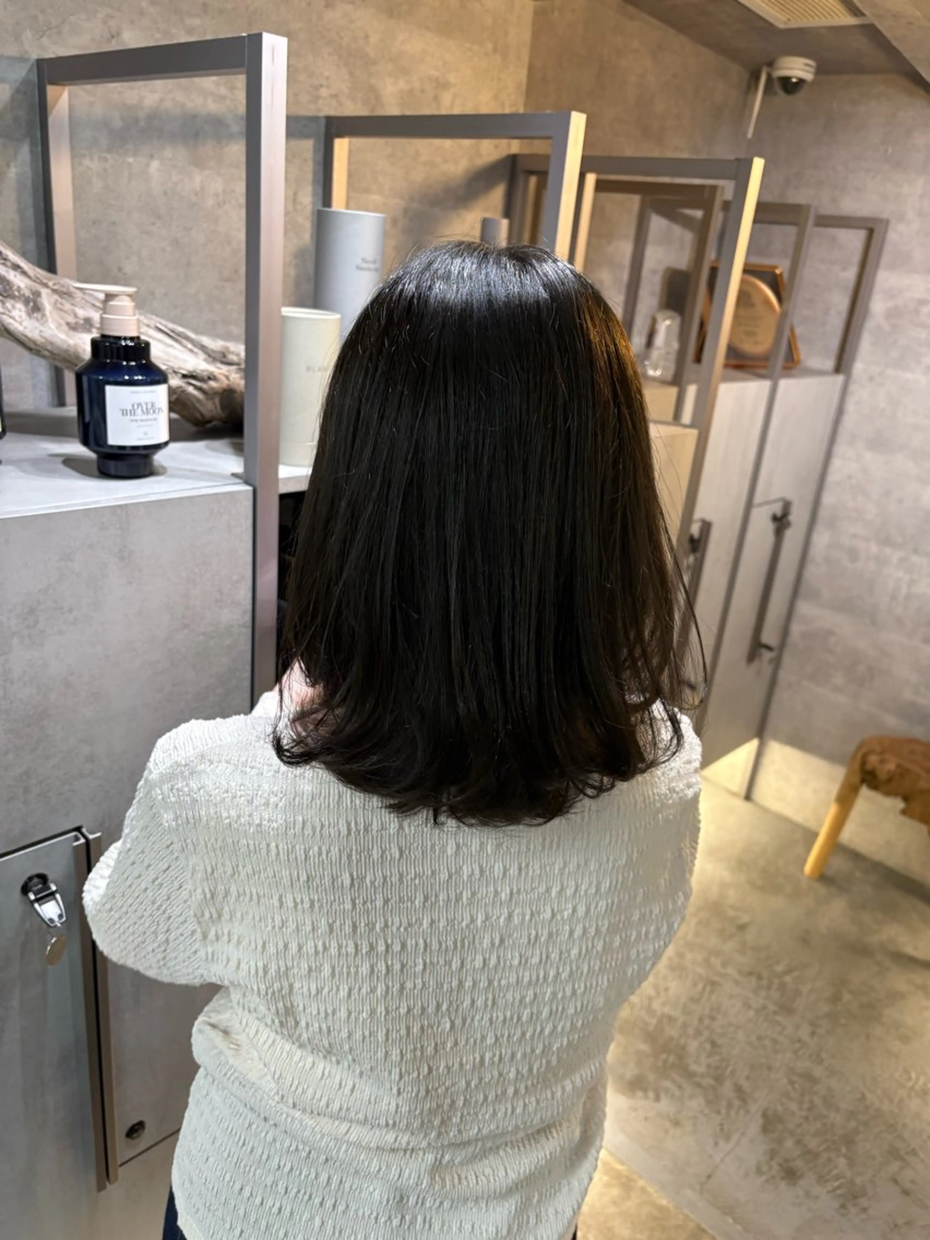 ミディアム カラー Riho 🥣🤍のヘアスタイル