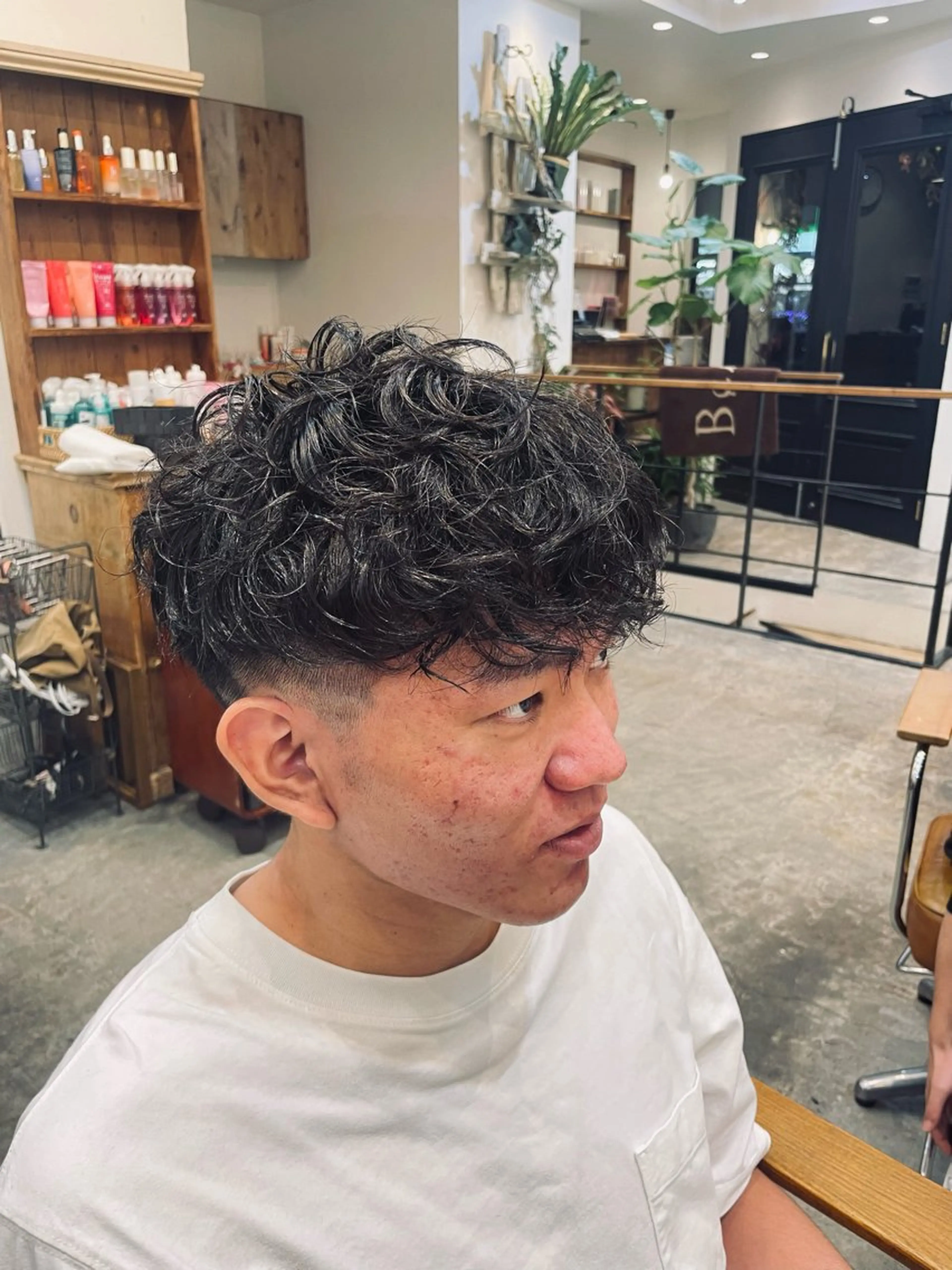 パーマ メンズ スペインカール 三鷹/メンズヘア/ メンズパーマ/トナミのヘアスタイル