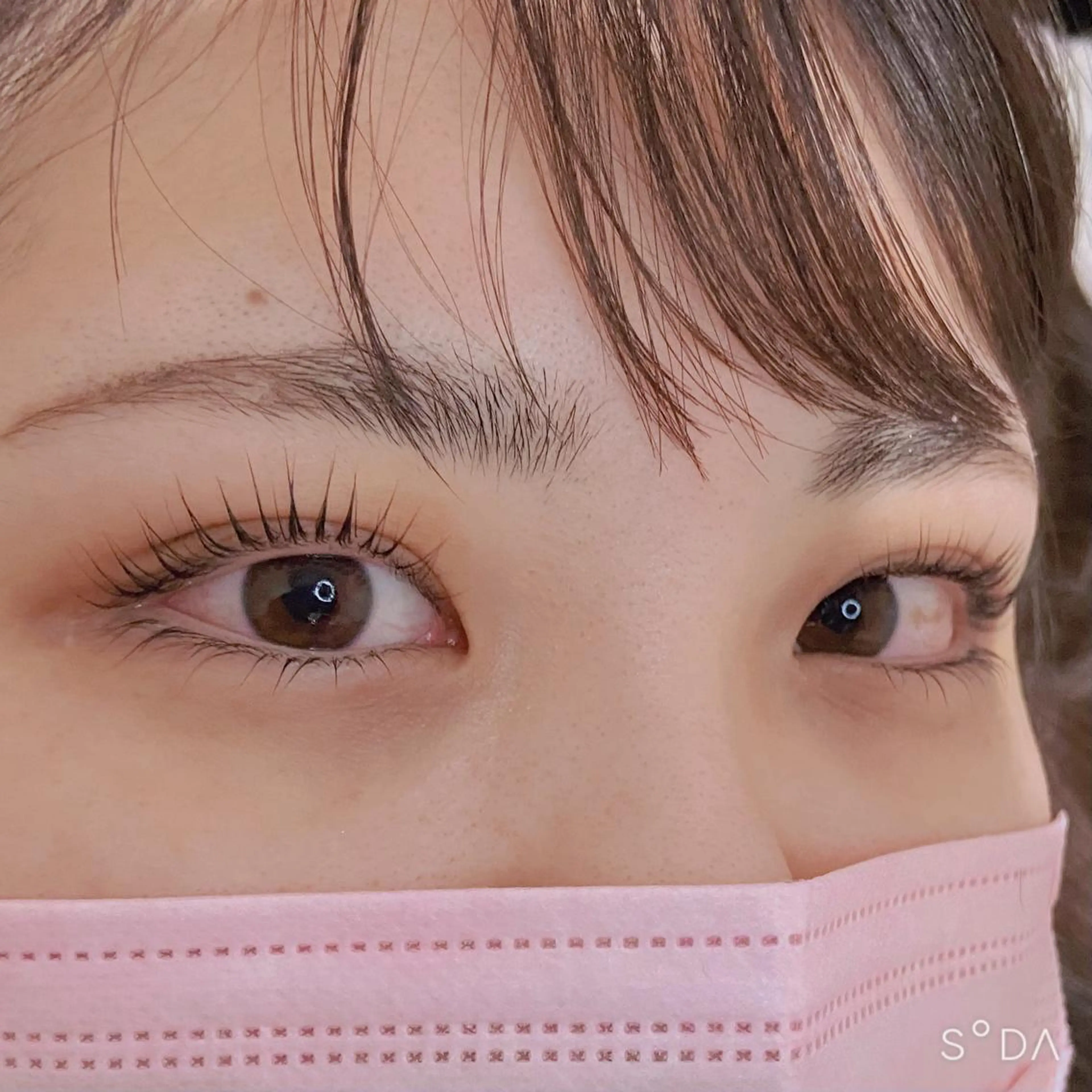 マツエク・マツパ 下まつげエクステ フジ ワラのマツエク・マツパデザイン