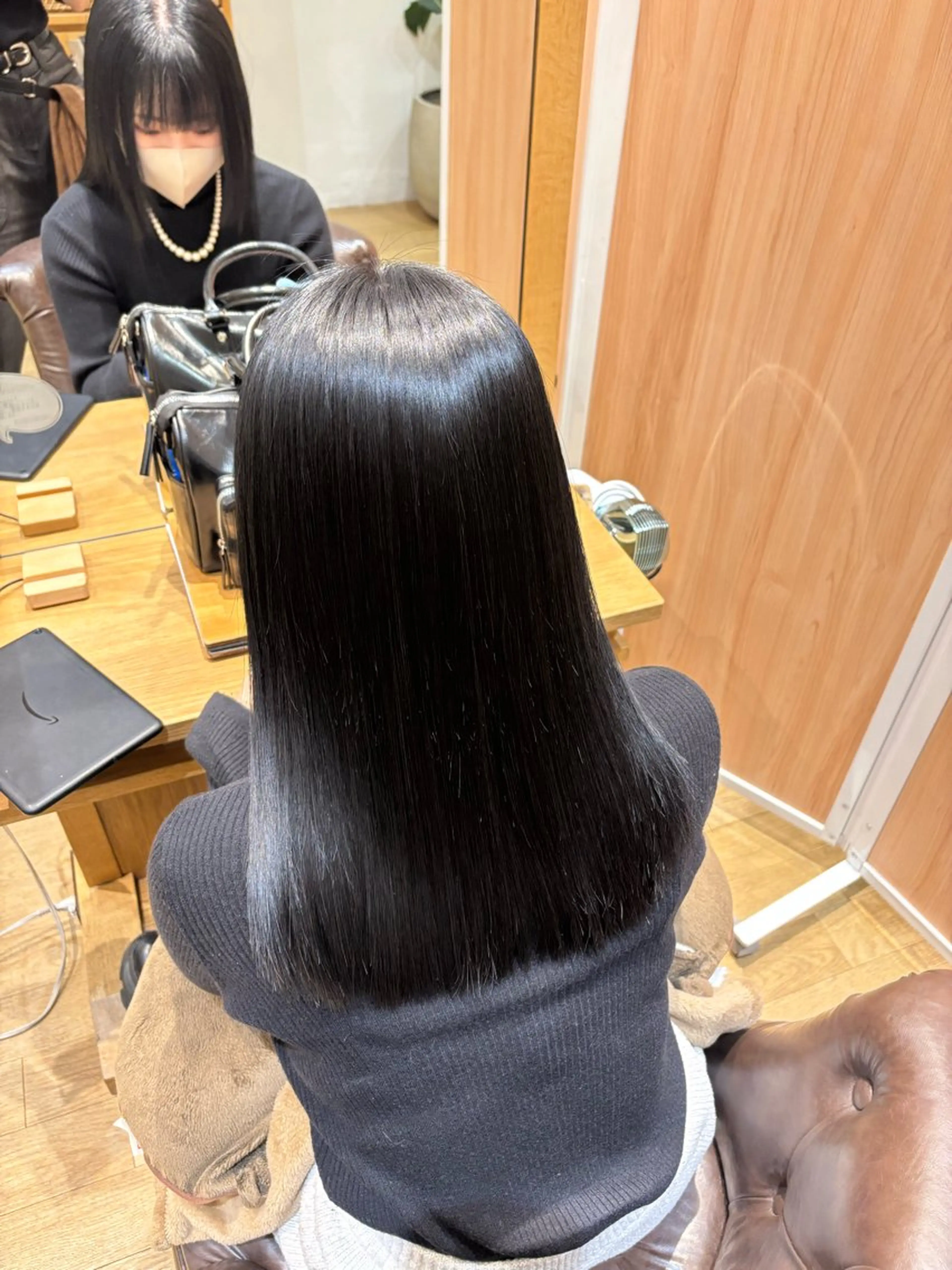 セミロング 碓氷和叶/ストレート 、パーマモデル募集中のヘアスタイル