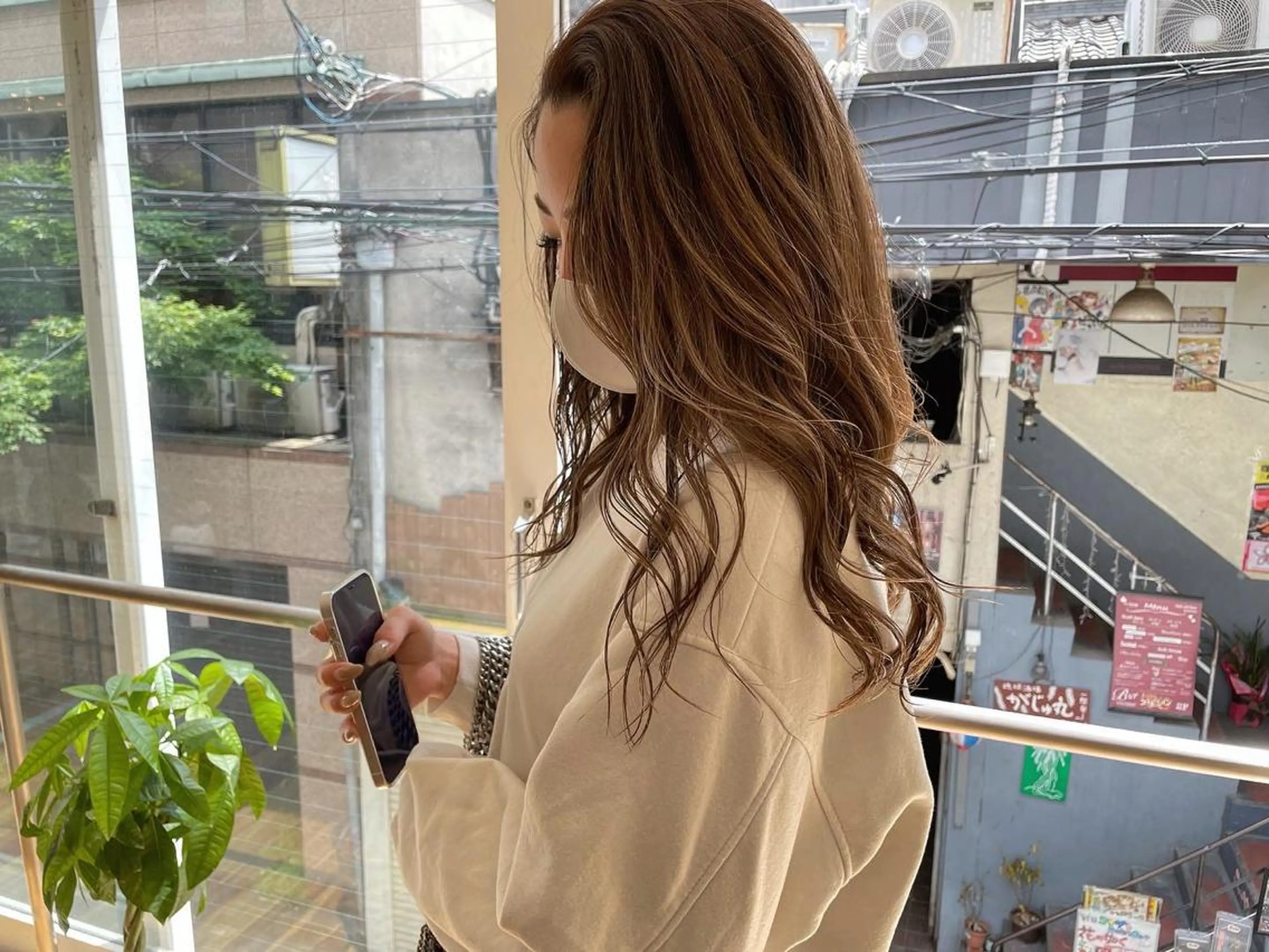 セミロング カラー カット ヘアカラー トリートメント Tao所属・藤川 大智のヘアスタイル